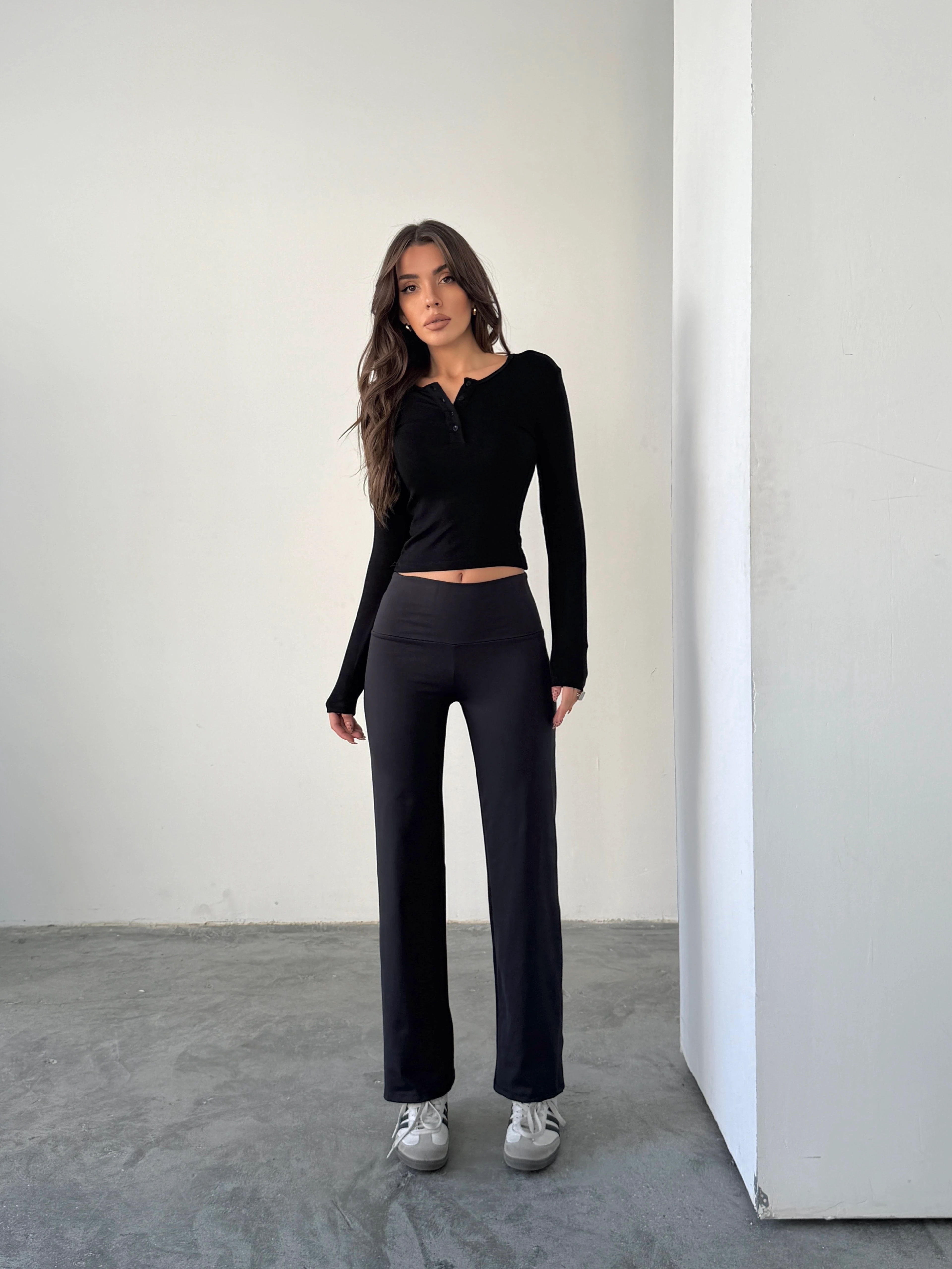 Orıgınal Tayt Pantolon  - Siyah