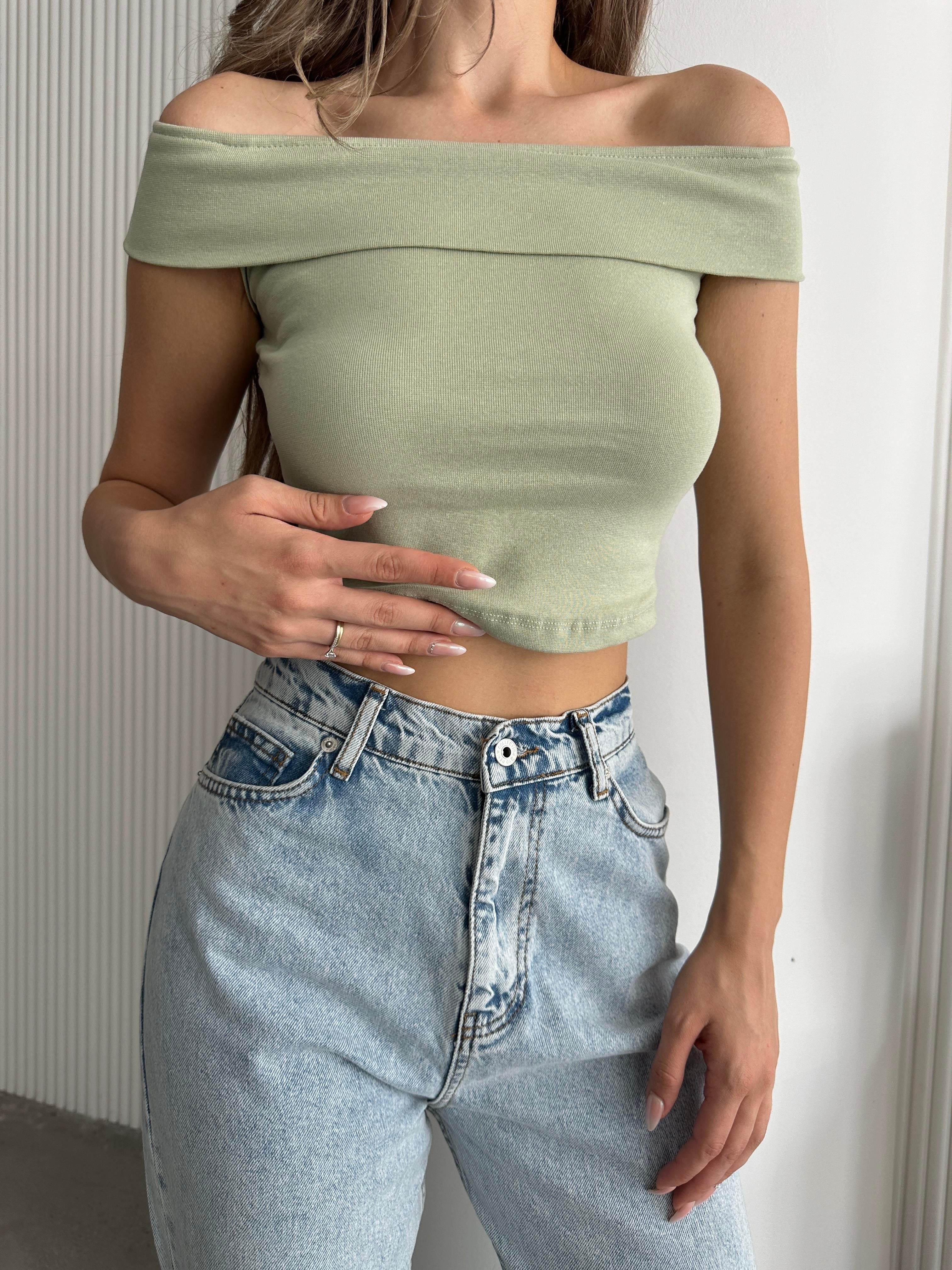 Madonna Kolsuz Crop Mint