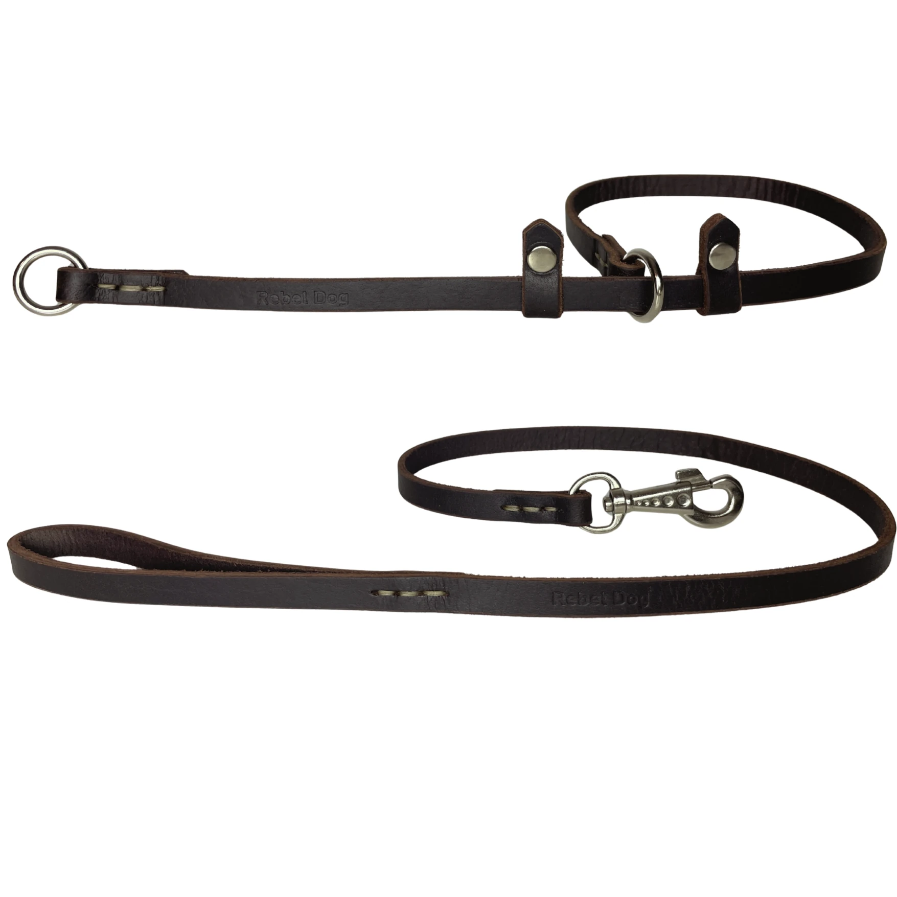 Hakiki Deri Kolay Yürüyüş Köpek Ayarlanabilir Gezdirme Seti - Tüm Irk ve Ebatlara Uygundur 