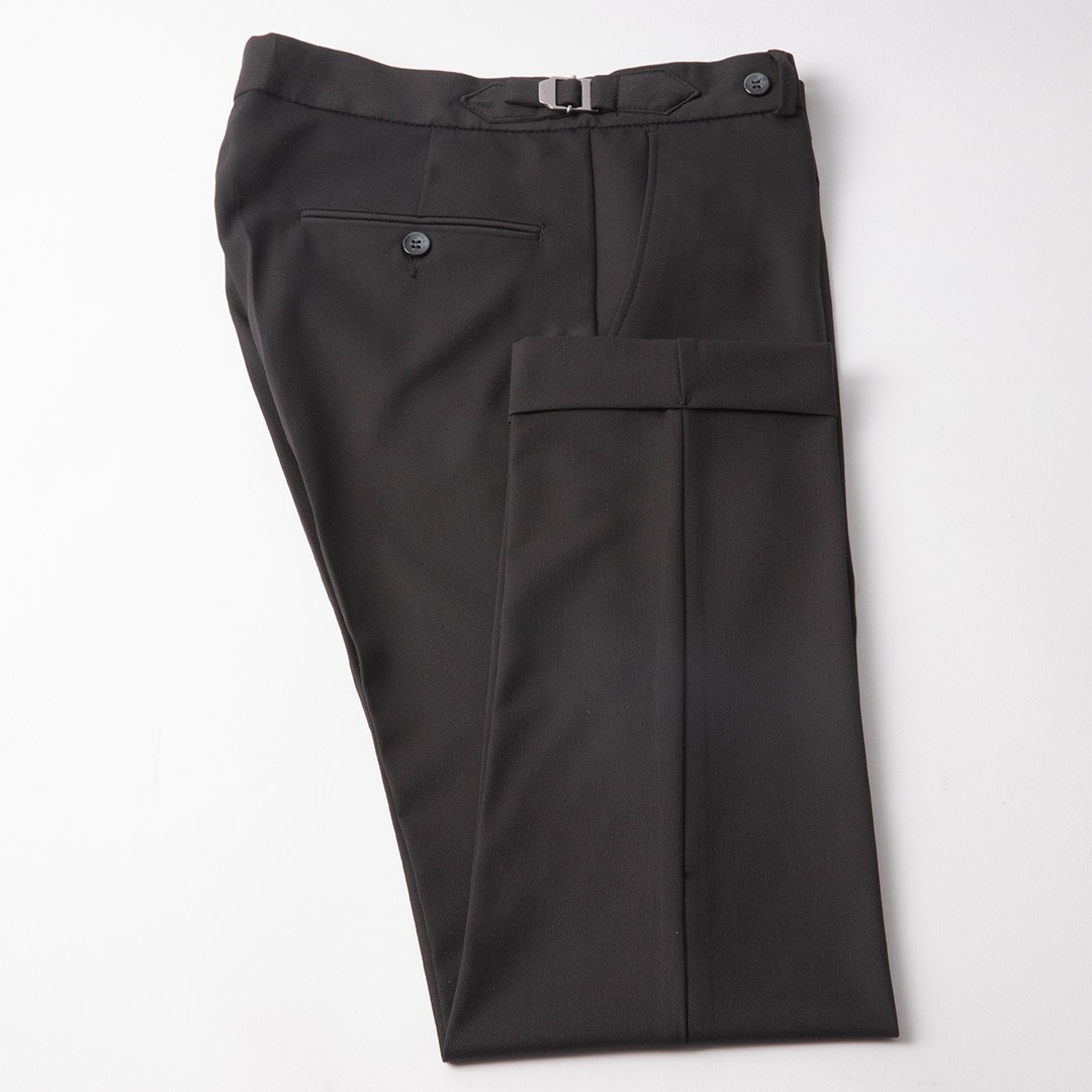 Tokalı Slim Fit Pantolon - Siyah