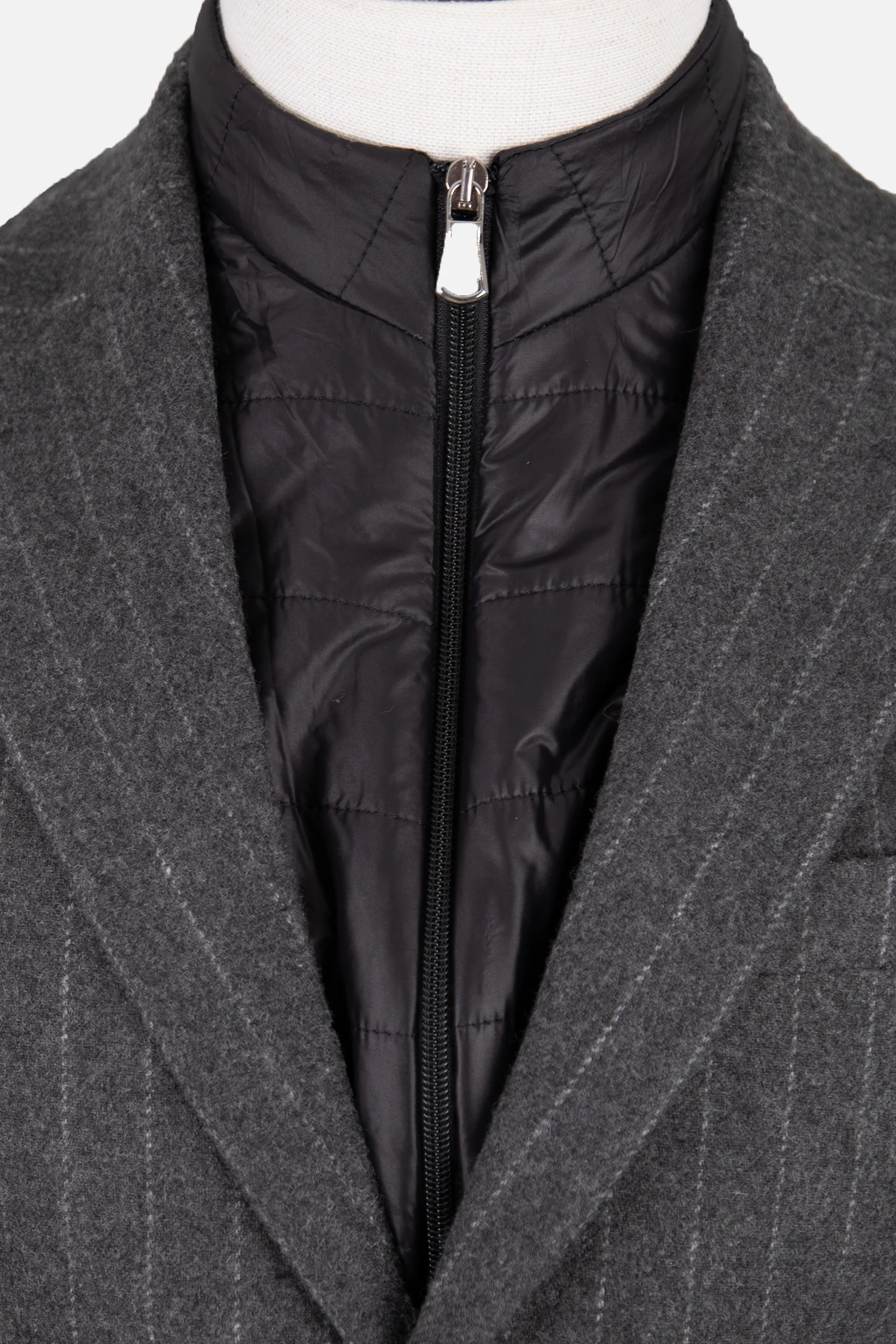 Casual Yün Ceket - Gri