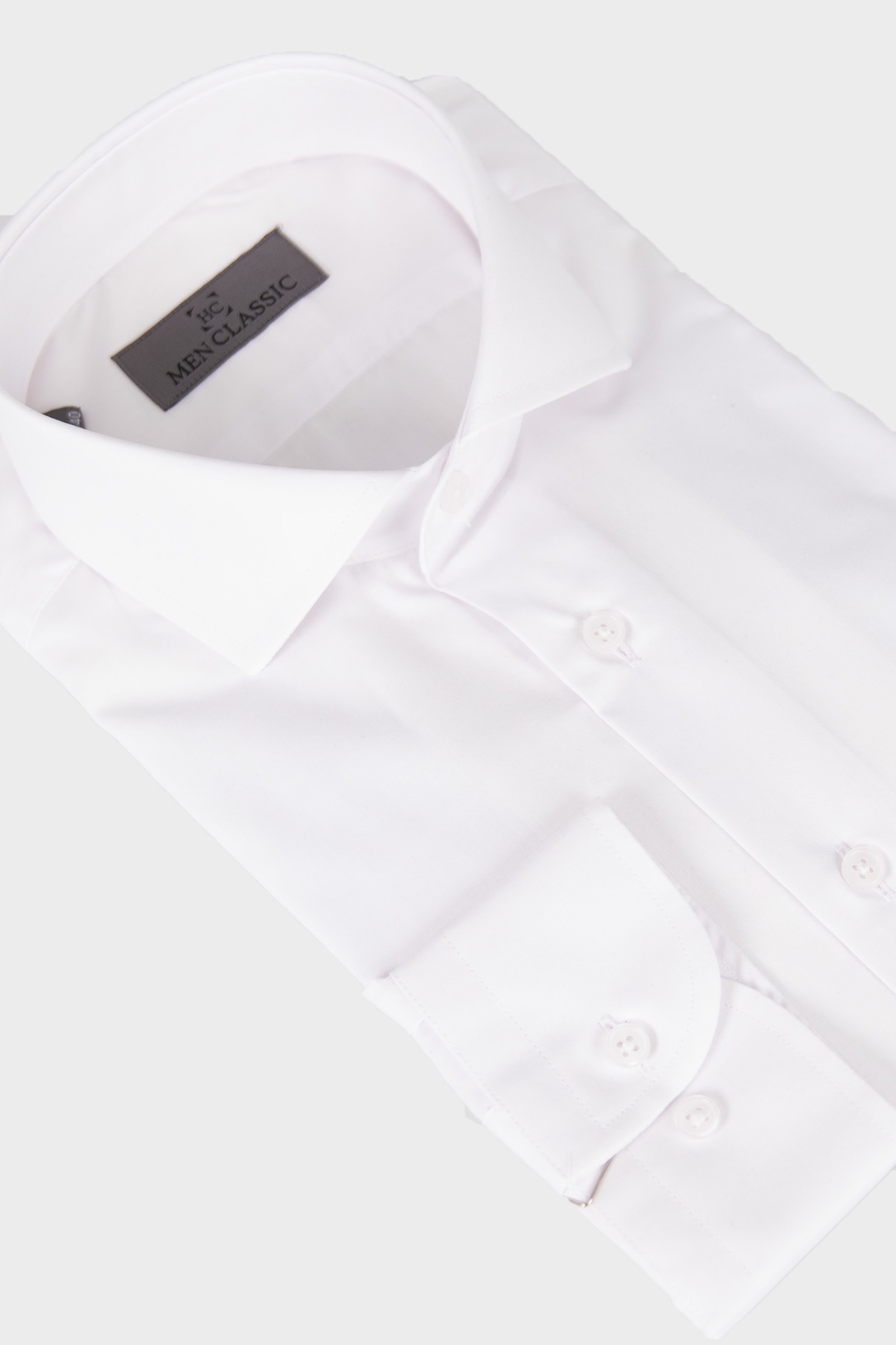 Erkek İtalyan Yaka Slim Fit Basic Gömlek