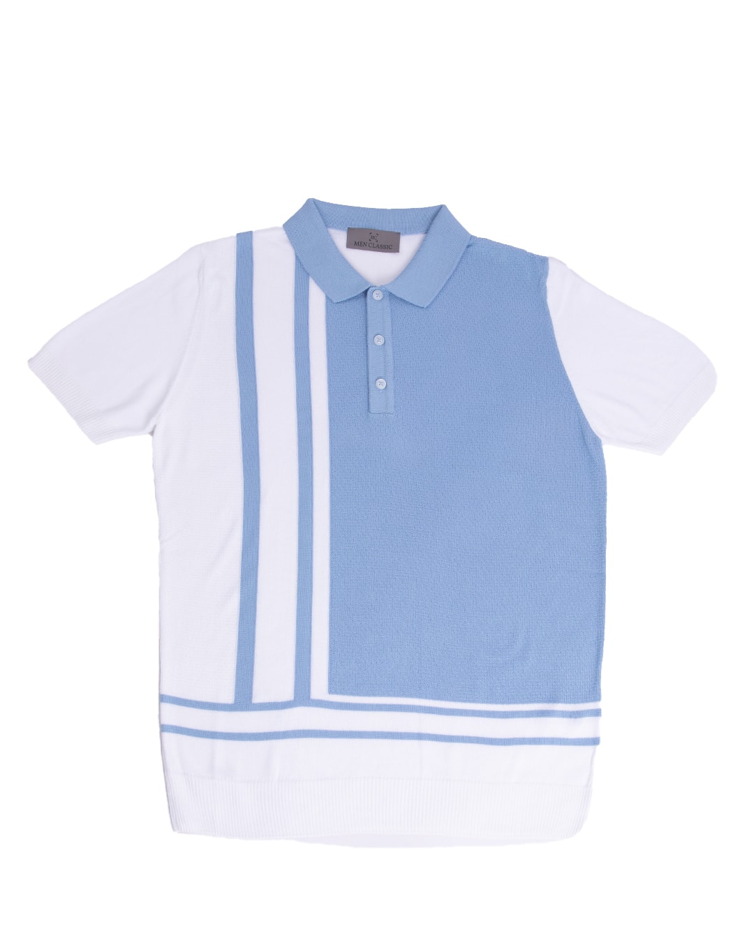 Polo Yaka T-Shirt - Mavi