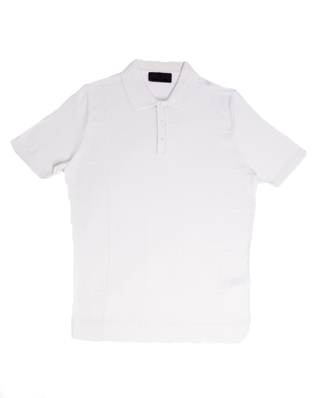 Polo Yaka T-Shirt - Kemik