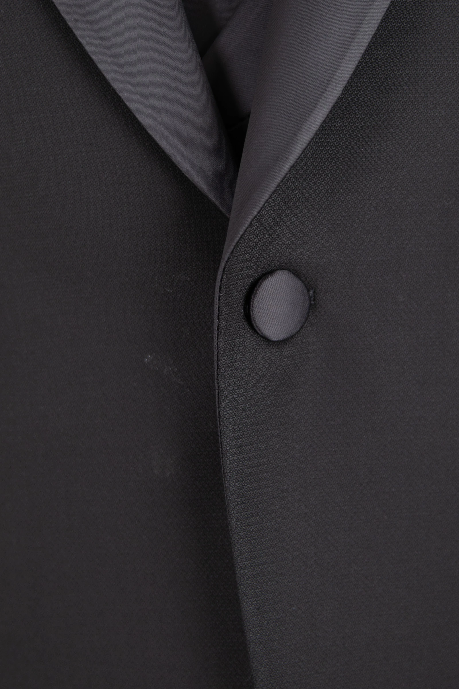 Modern Fit Şal Yaka Kruvaze Yelekli Smokin - Siyah