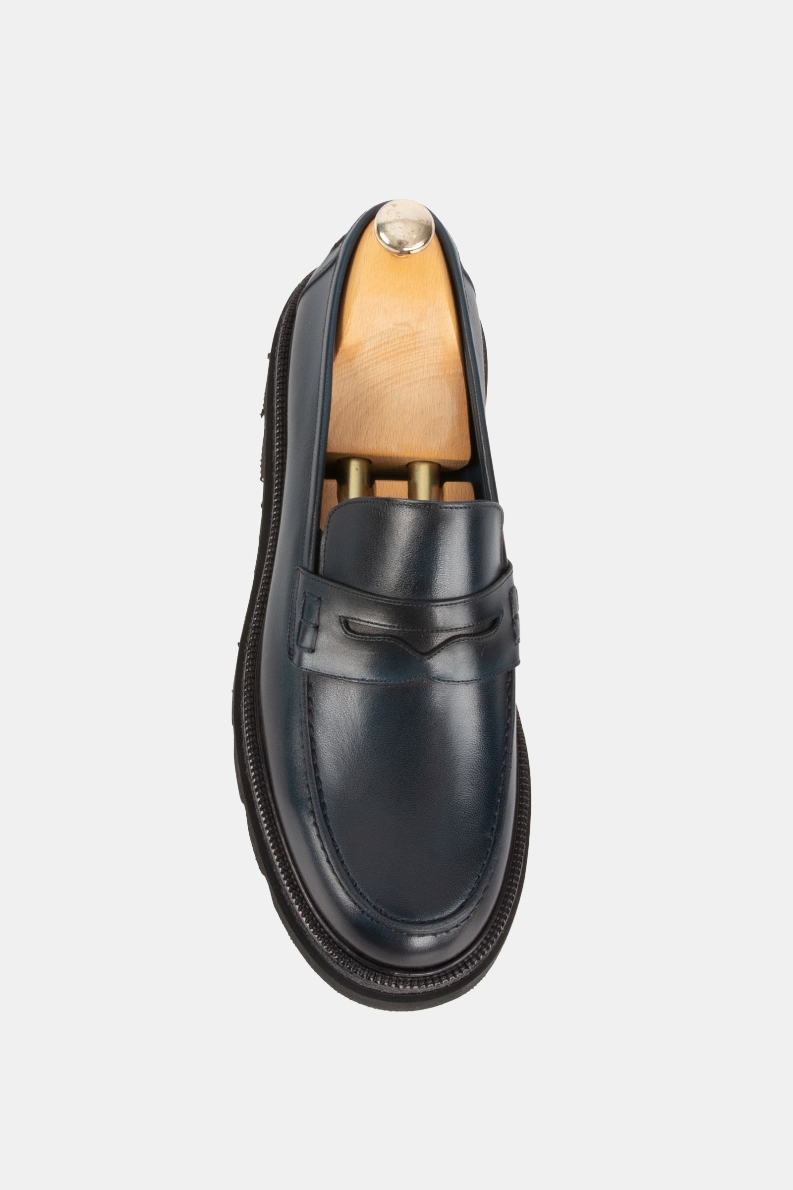 Erkek Loafer Deri Ayakkabı - Lacivert