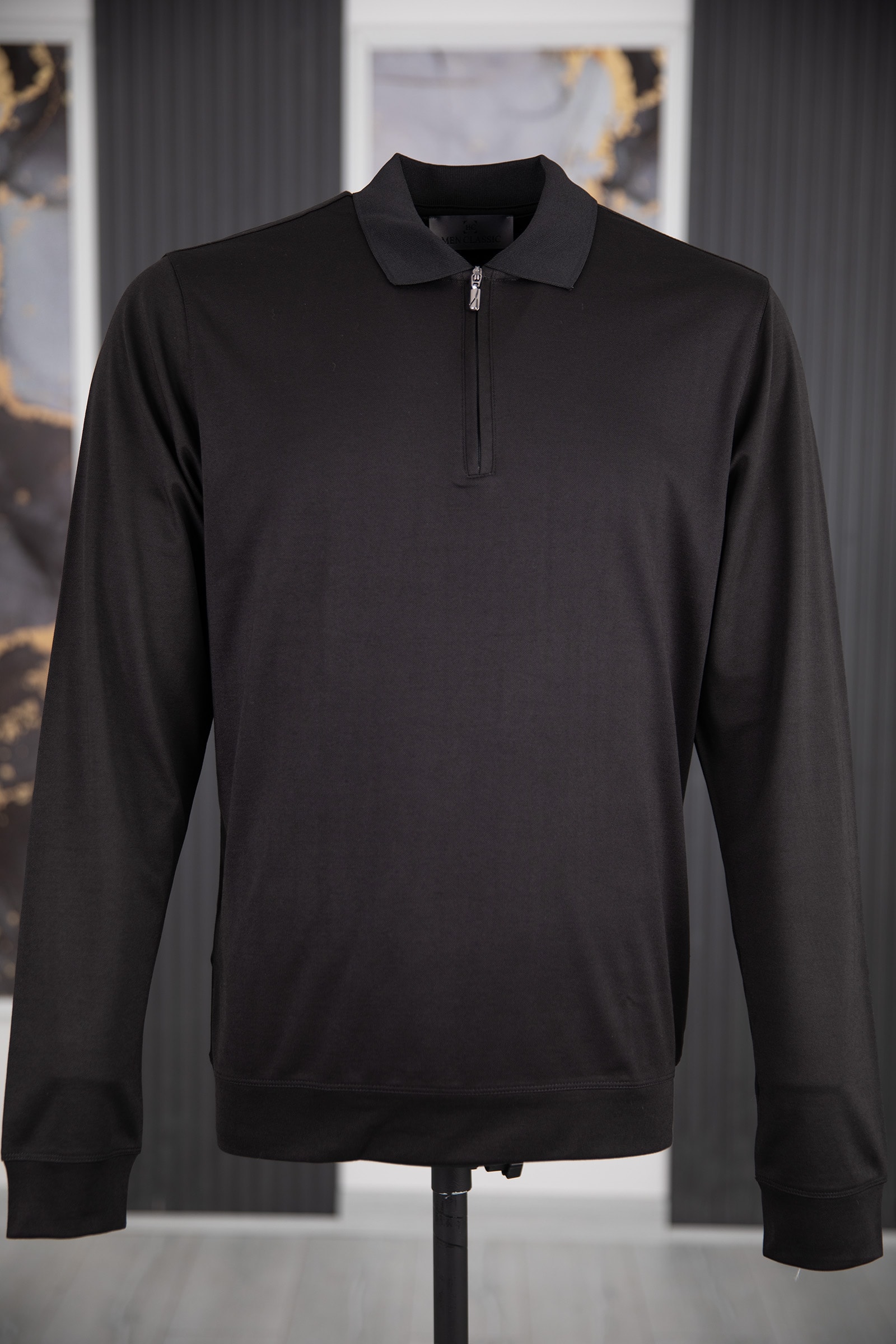 Bisiklet Yaka Sweatshirt