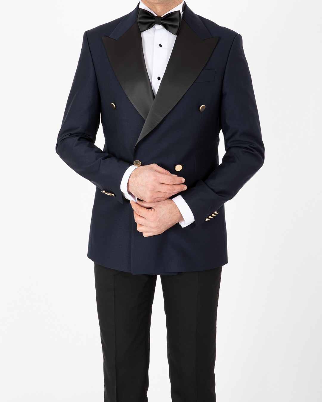 Double Breasted Tuxedo - Navy Blue