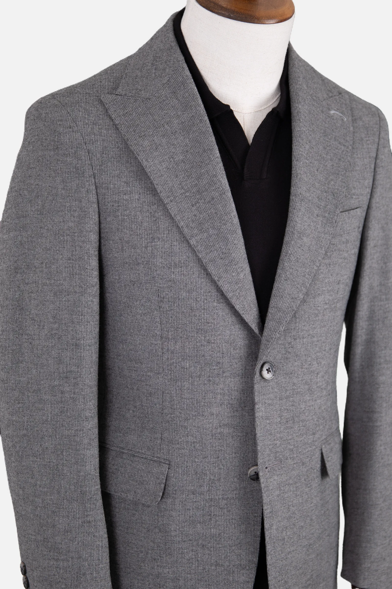 Casual Yün Ceket - Gri