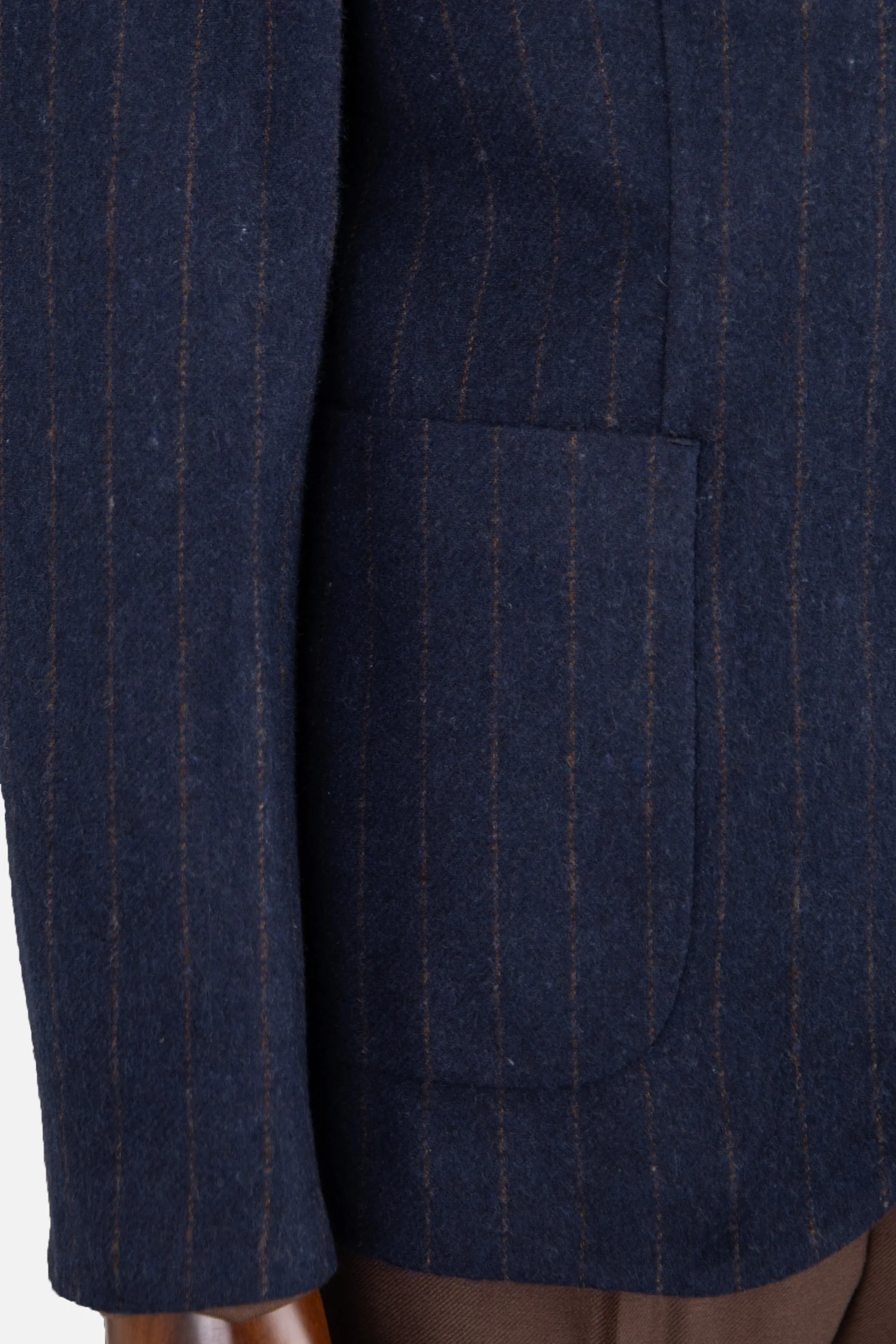 Casual Yün Ceket - Lacivert