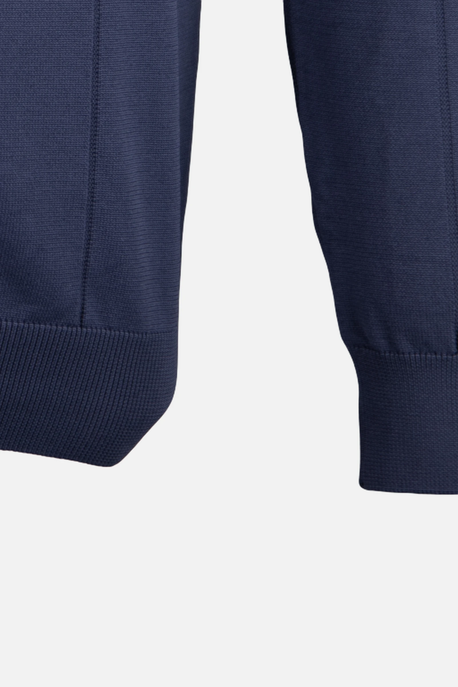 Bisiklet Yaka Triko I Kazak - Lacivert