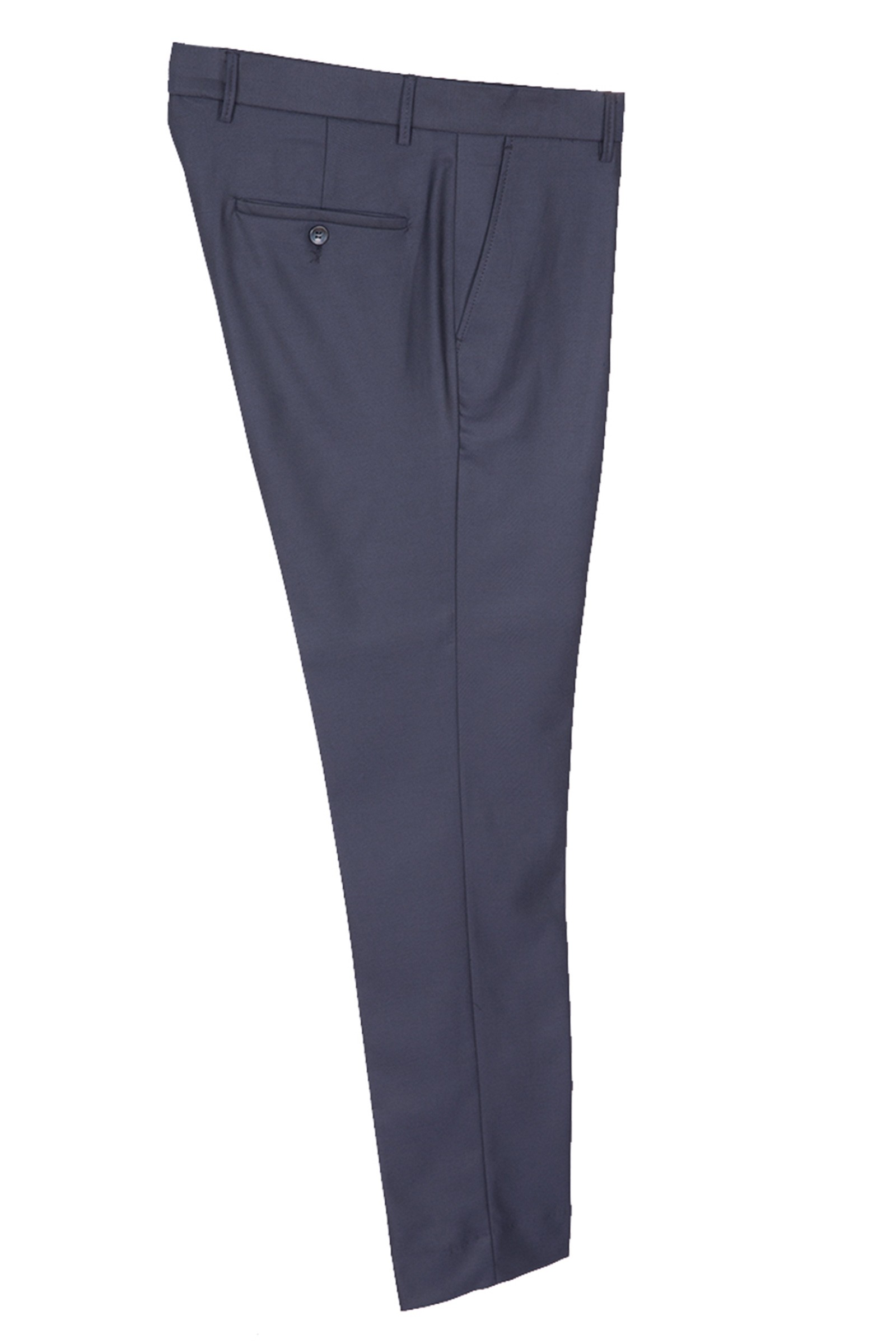 Slim Fit Pantolon - Lacivert