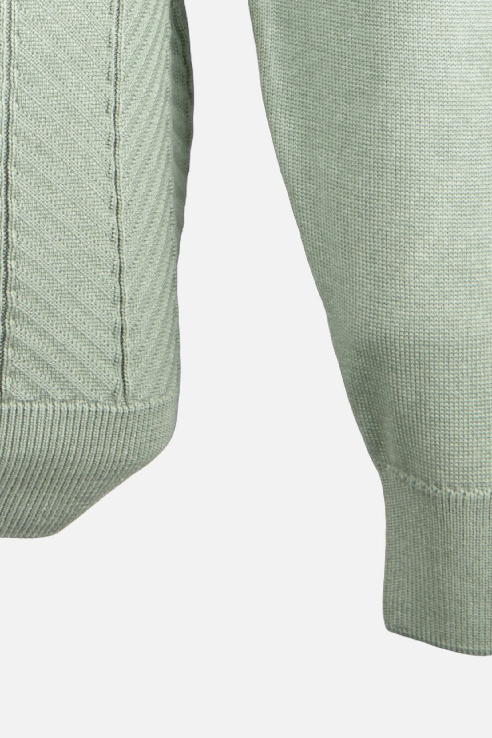 Bisiklet Yaka Triko I Kazak - Yeşil