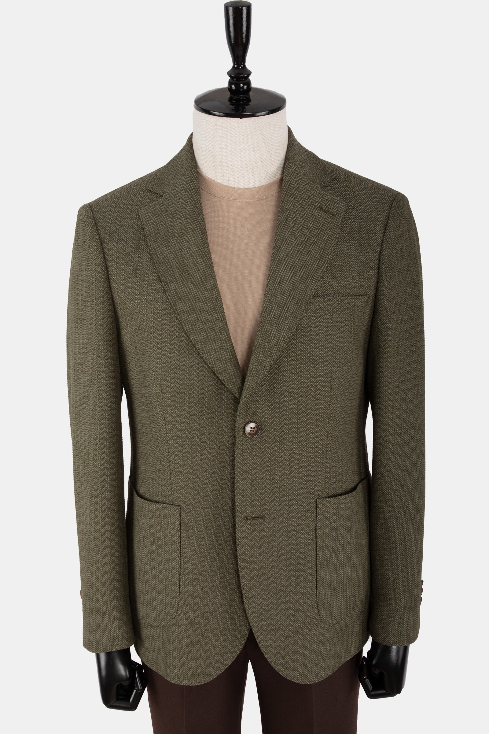 Erkek Casual Ceket - Yeşil