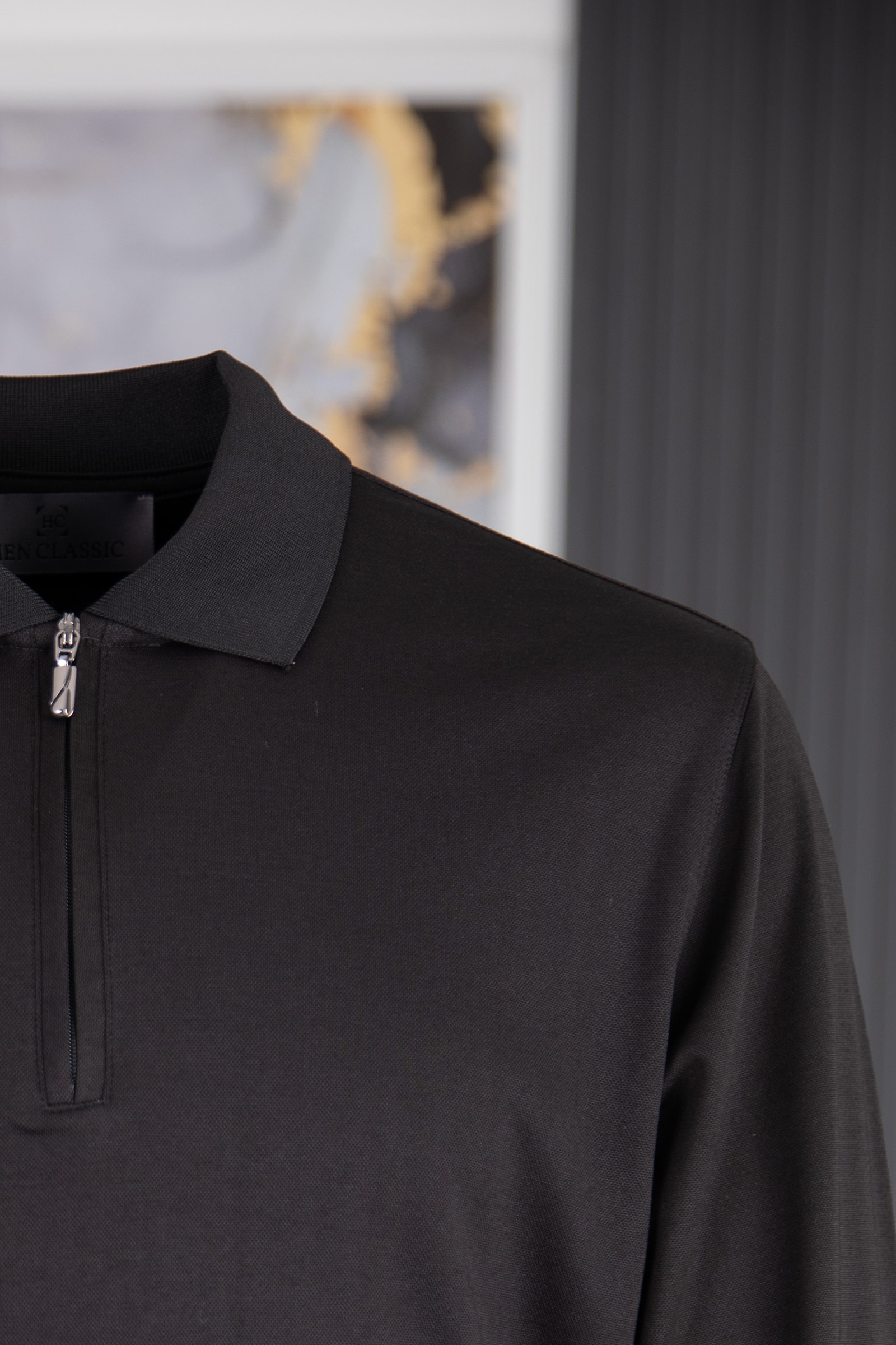 Bisiklet Yaka Sweatshirt