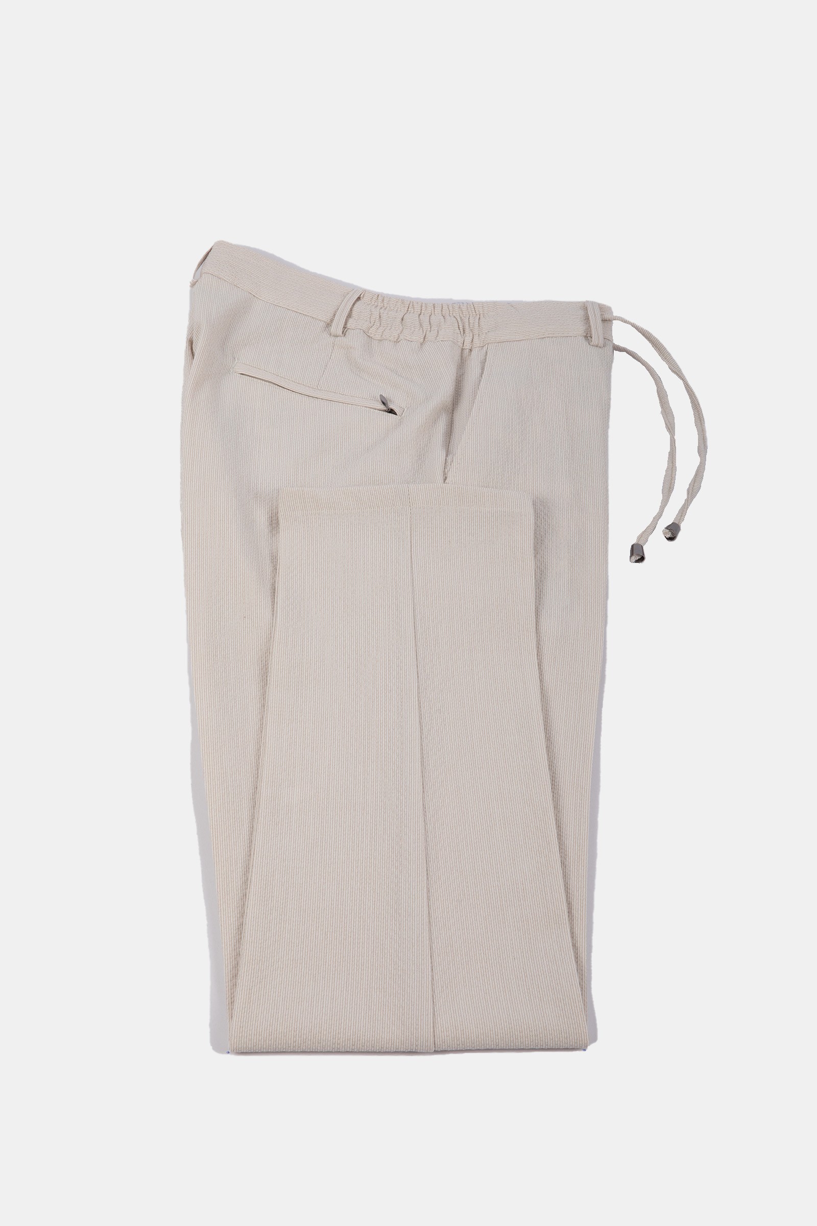 Erkek Jogger Bağcıklı Pantolon - Krem