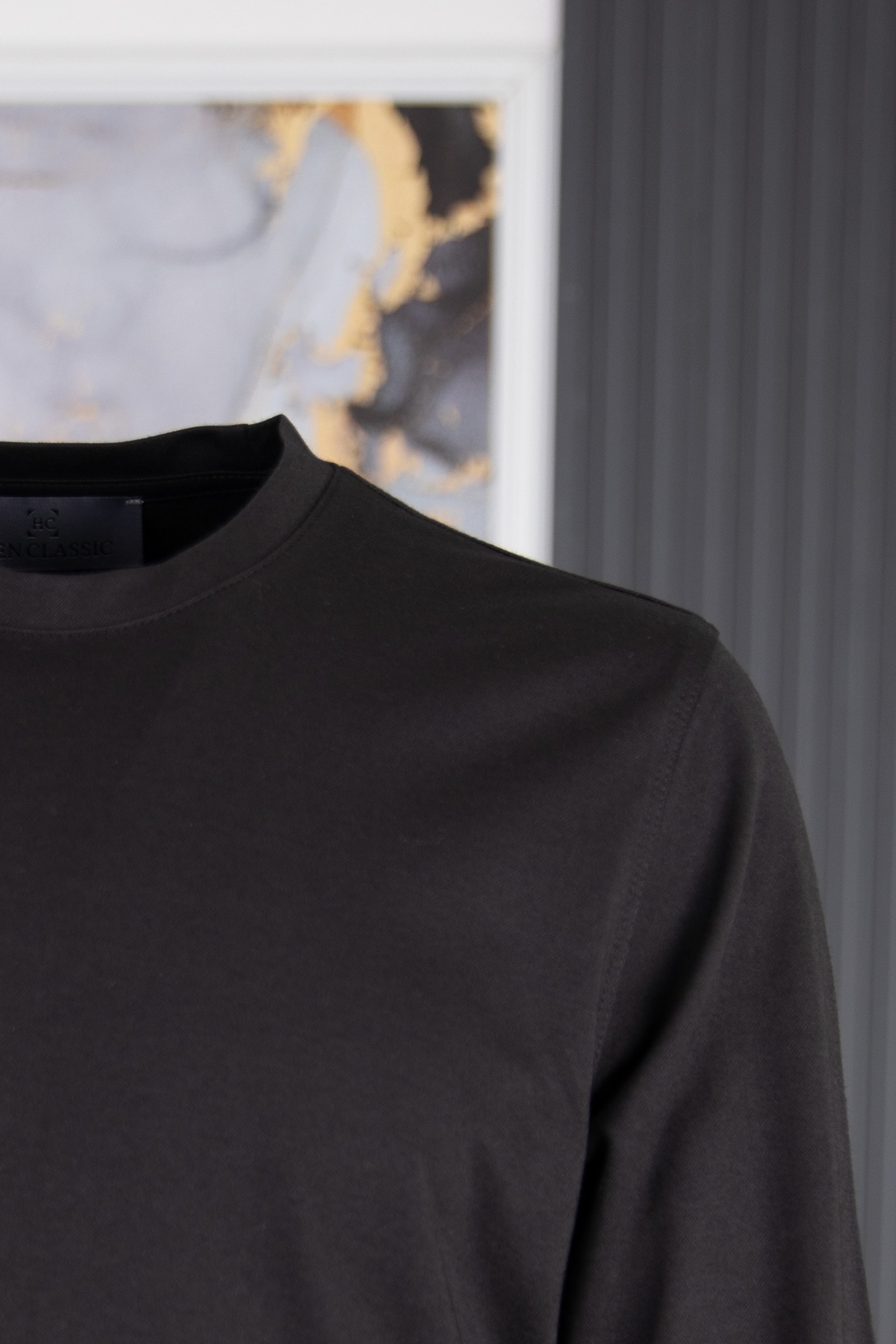 Bisiklet Yaka Sweatshirt