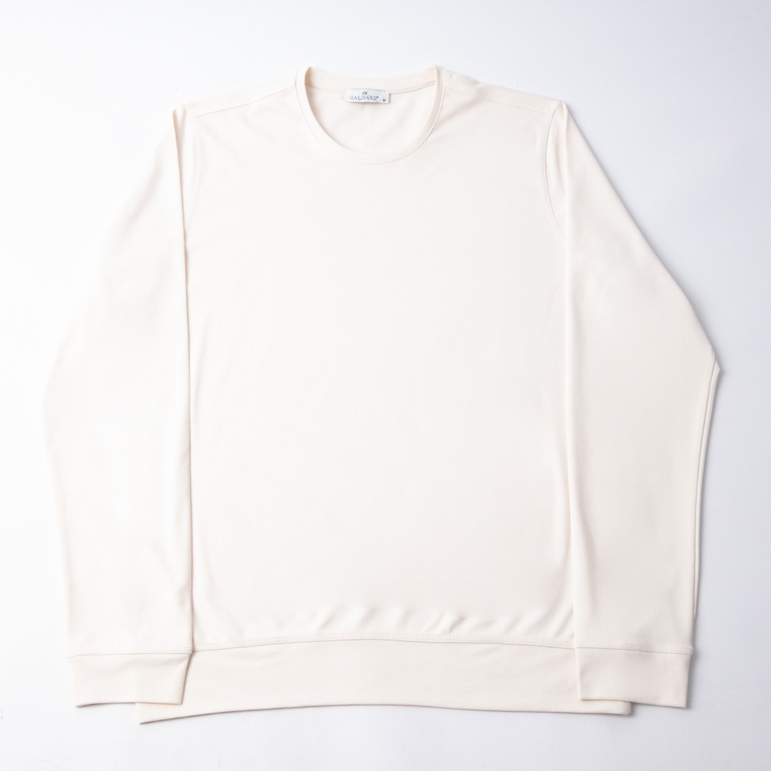 Bisiklet Yaka Sweatshirt - Bej