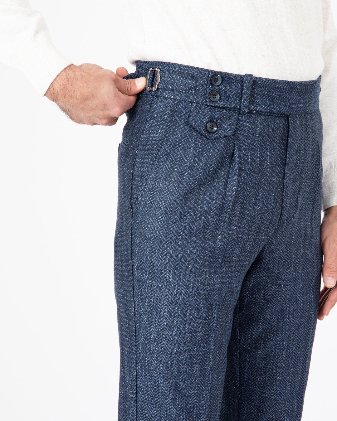 Single Pleat Trousers