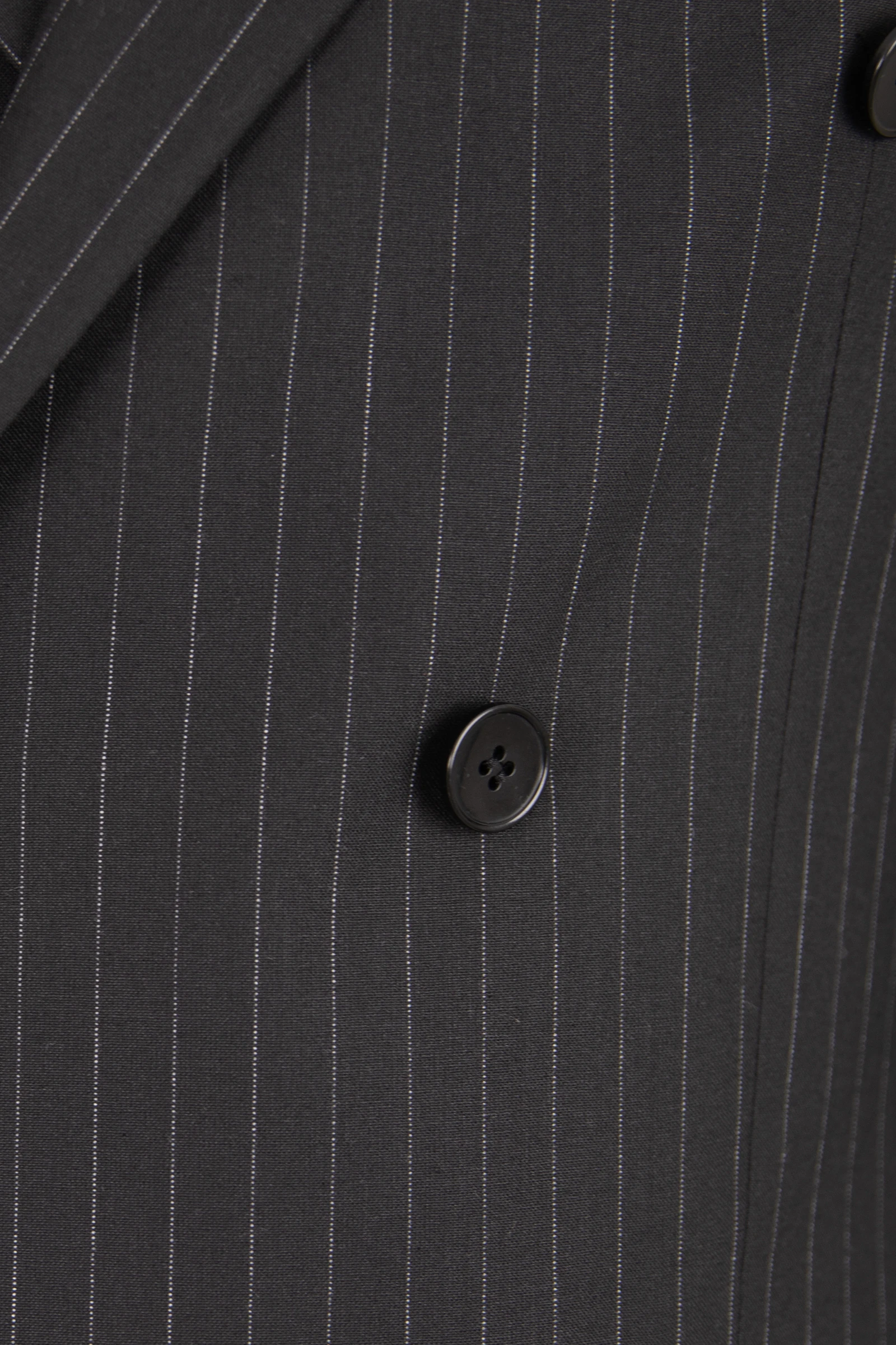 Kruvaze Çizgili Takım Elbise