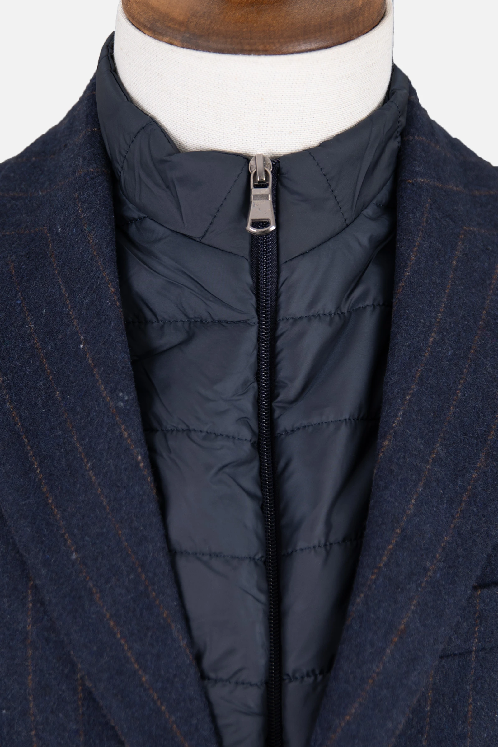 Casual Yün Ceket - Lacivert