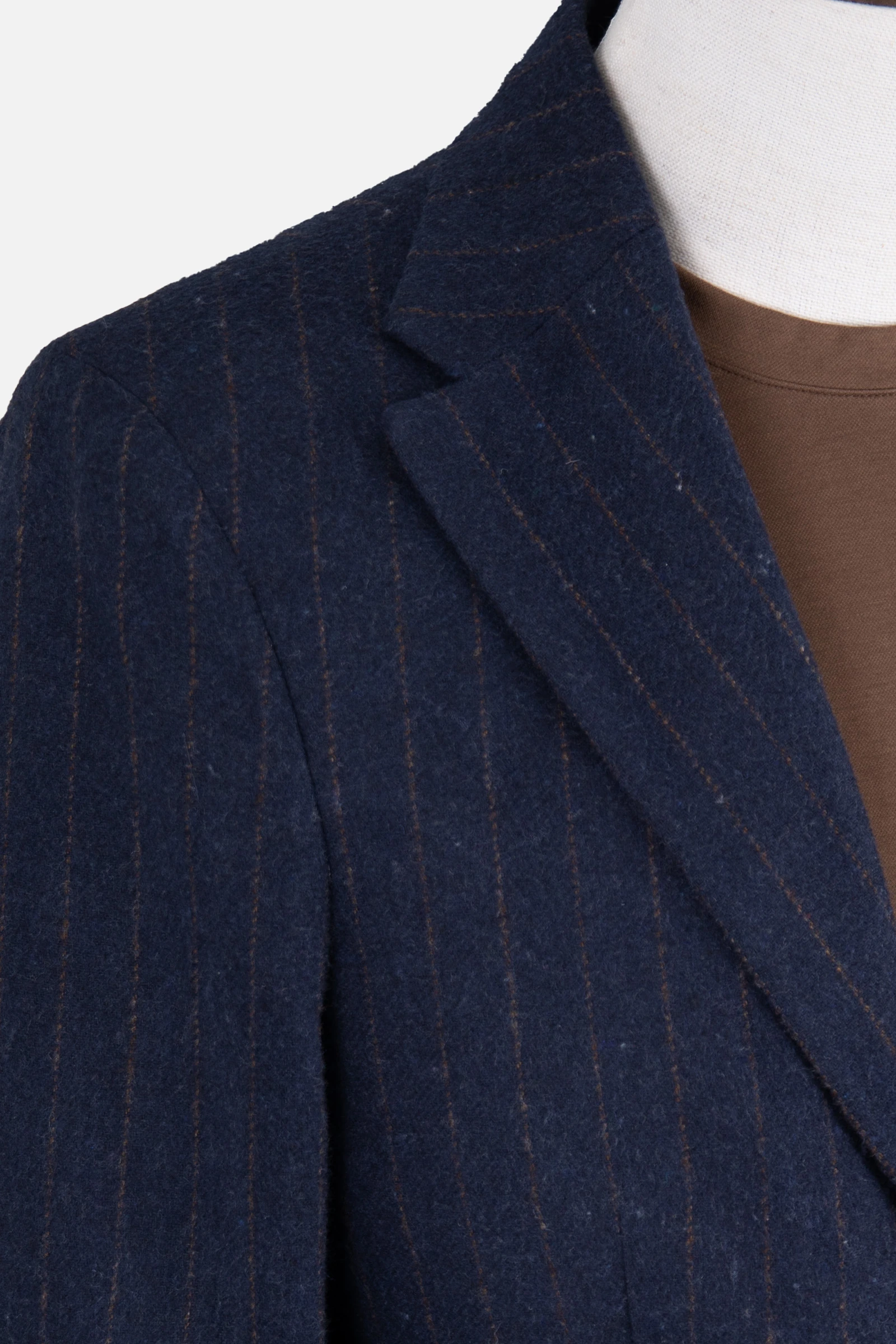 Casual Yün Ceket - Lacivert