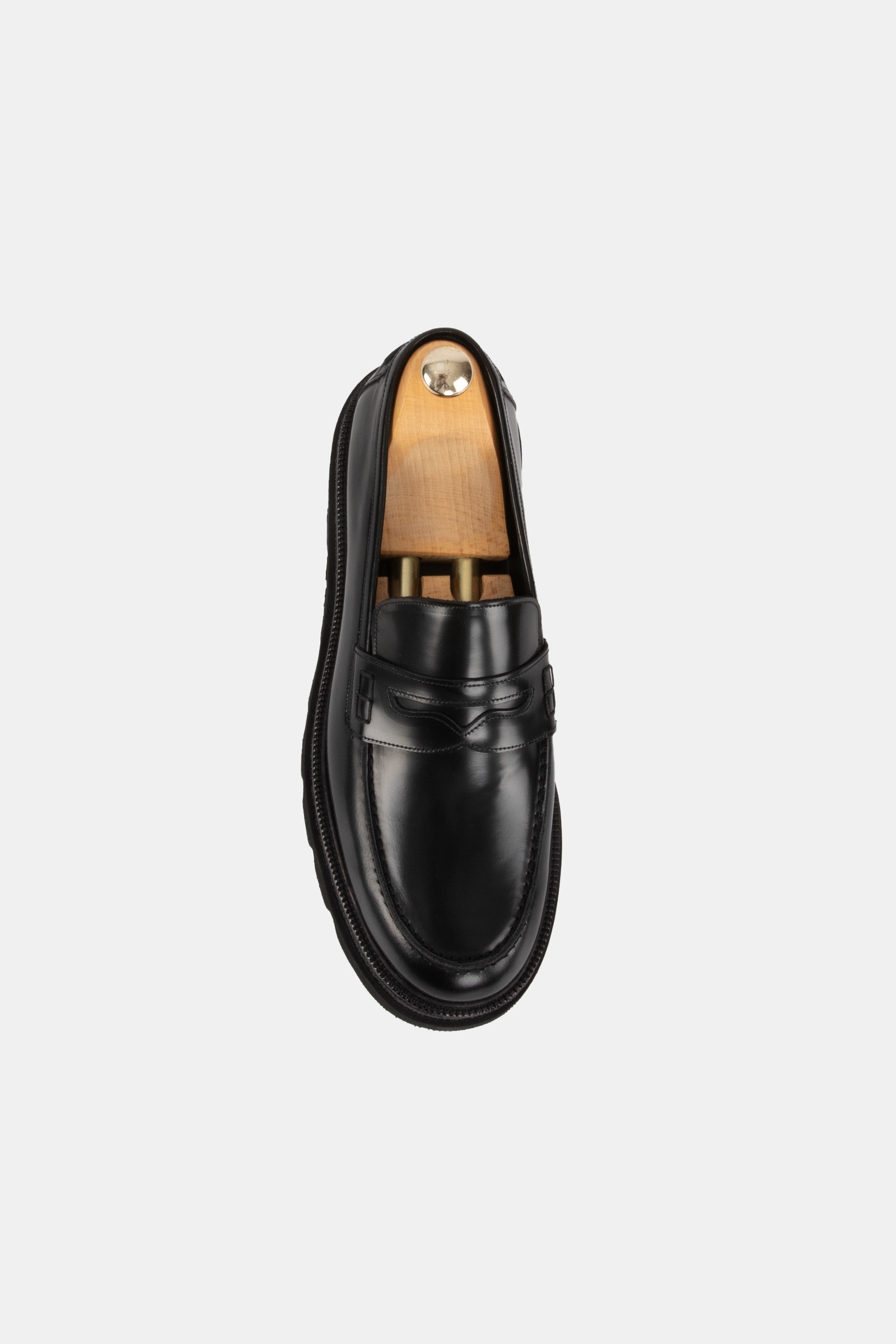 Erkek Loafer Deri Ayakkabı - Siyah Açma
