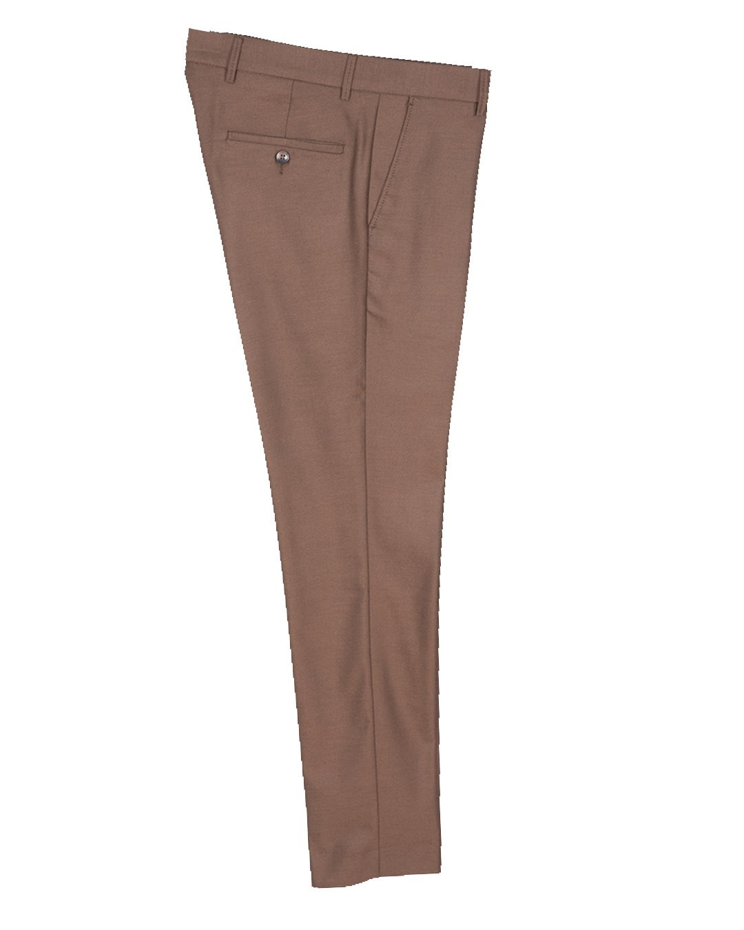 Slim Fit Pantolon - Kahverengi