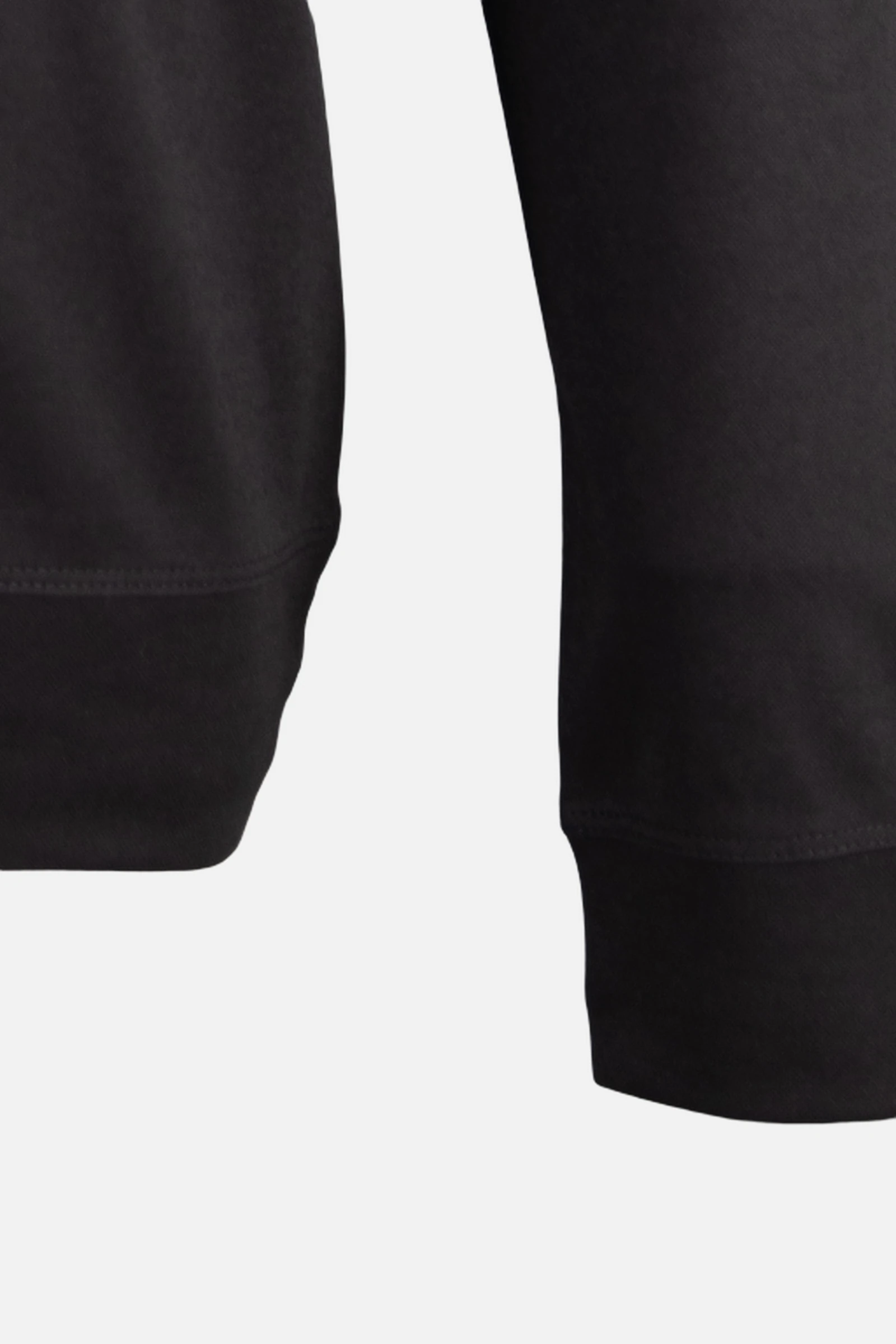 Bisiklet Yaka Sweatshirt - Siyah