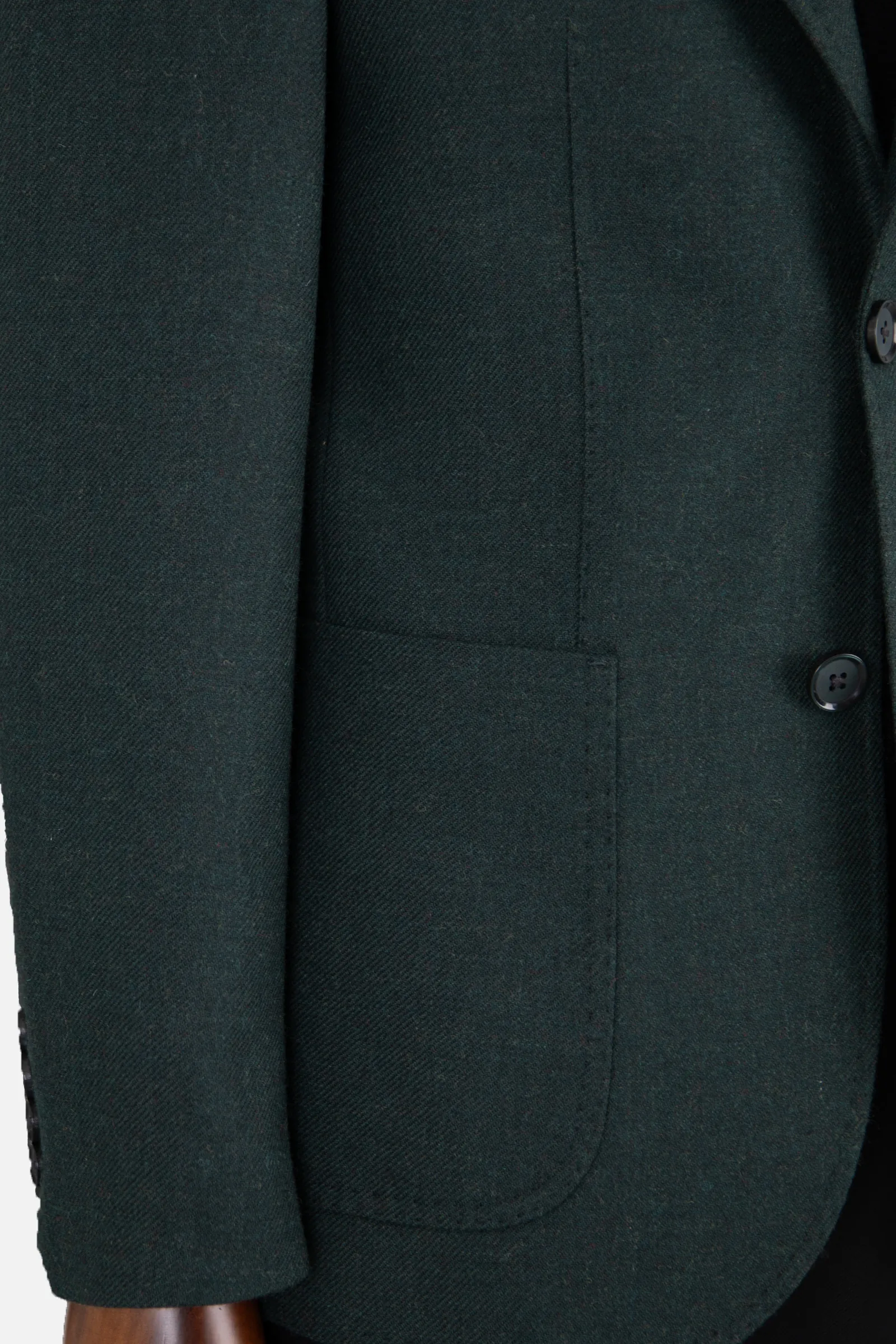 Casual Yün Ceket - Yeşil