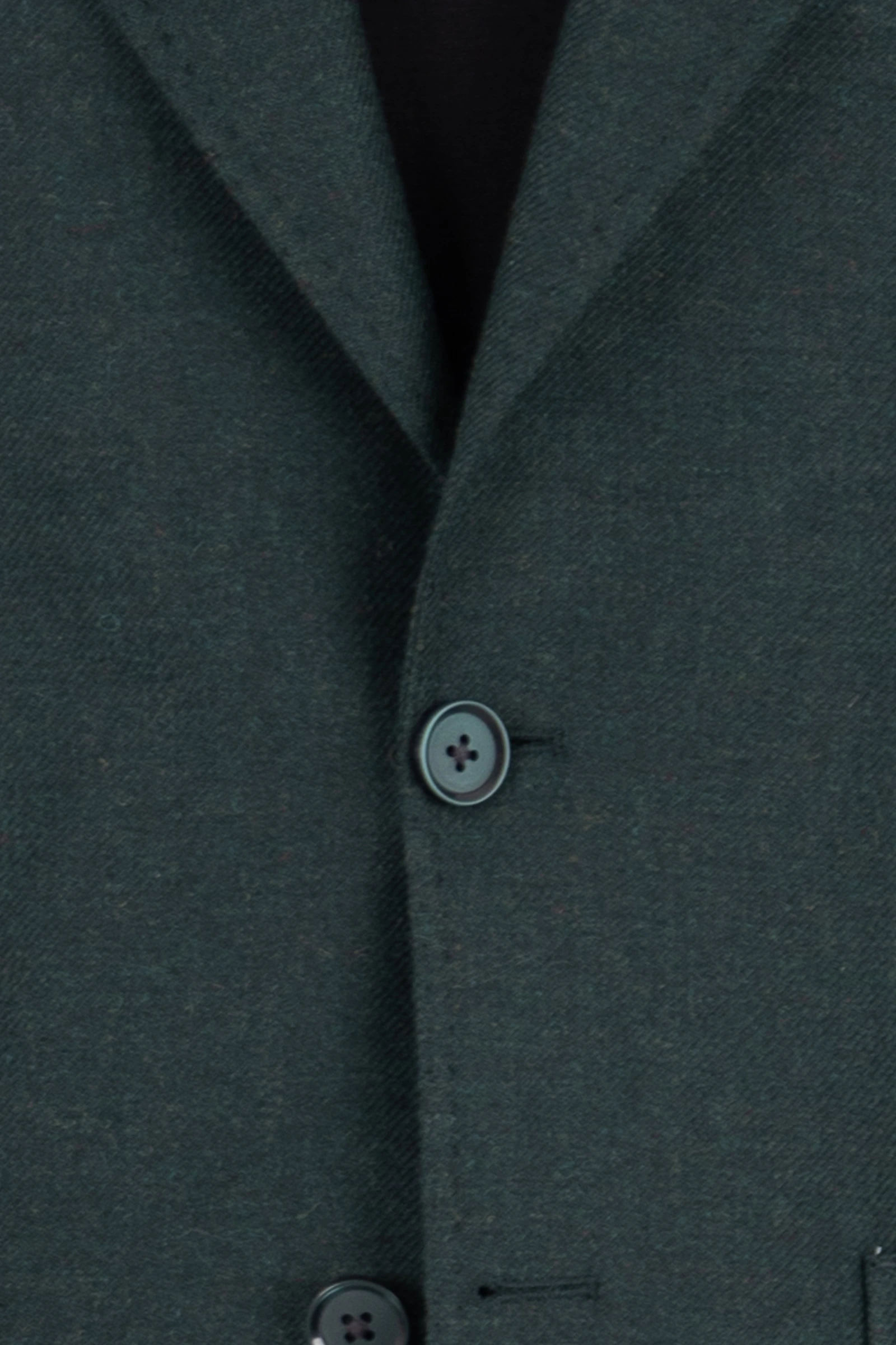 Casual Yün Ceket - Yeşil