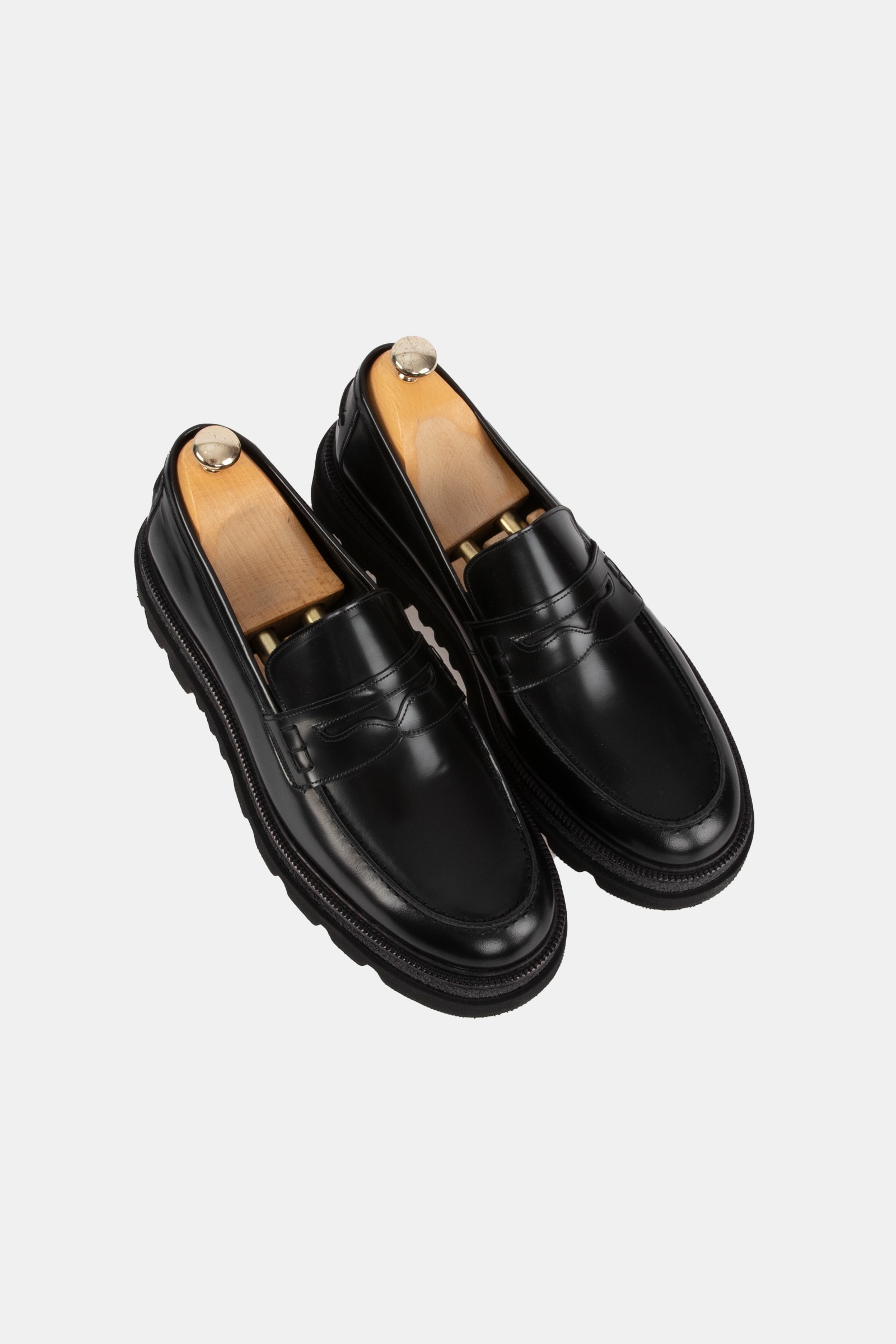 Erkek Loafer Deri Ayakkabı - Siyah Açma