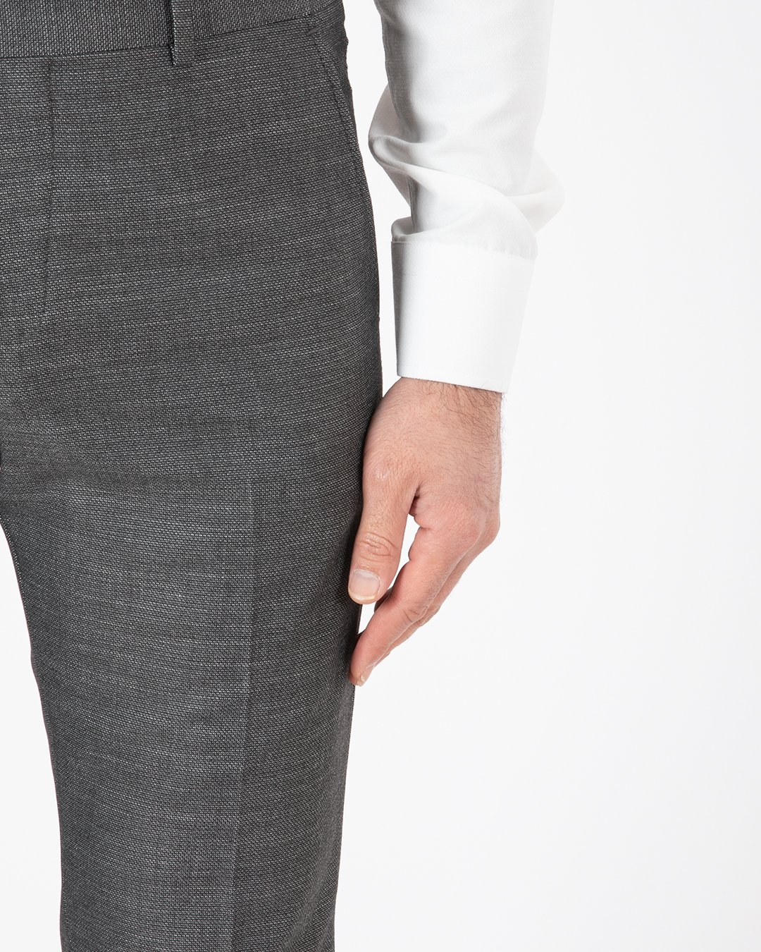 Slim Fit Pantolon - Gri