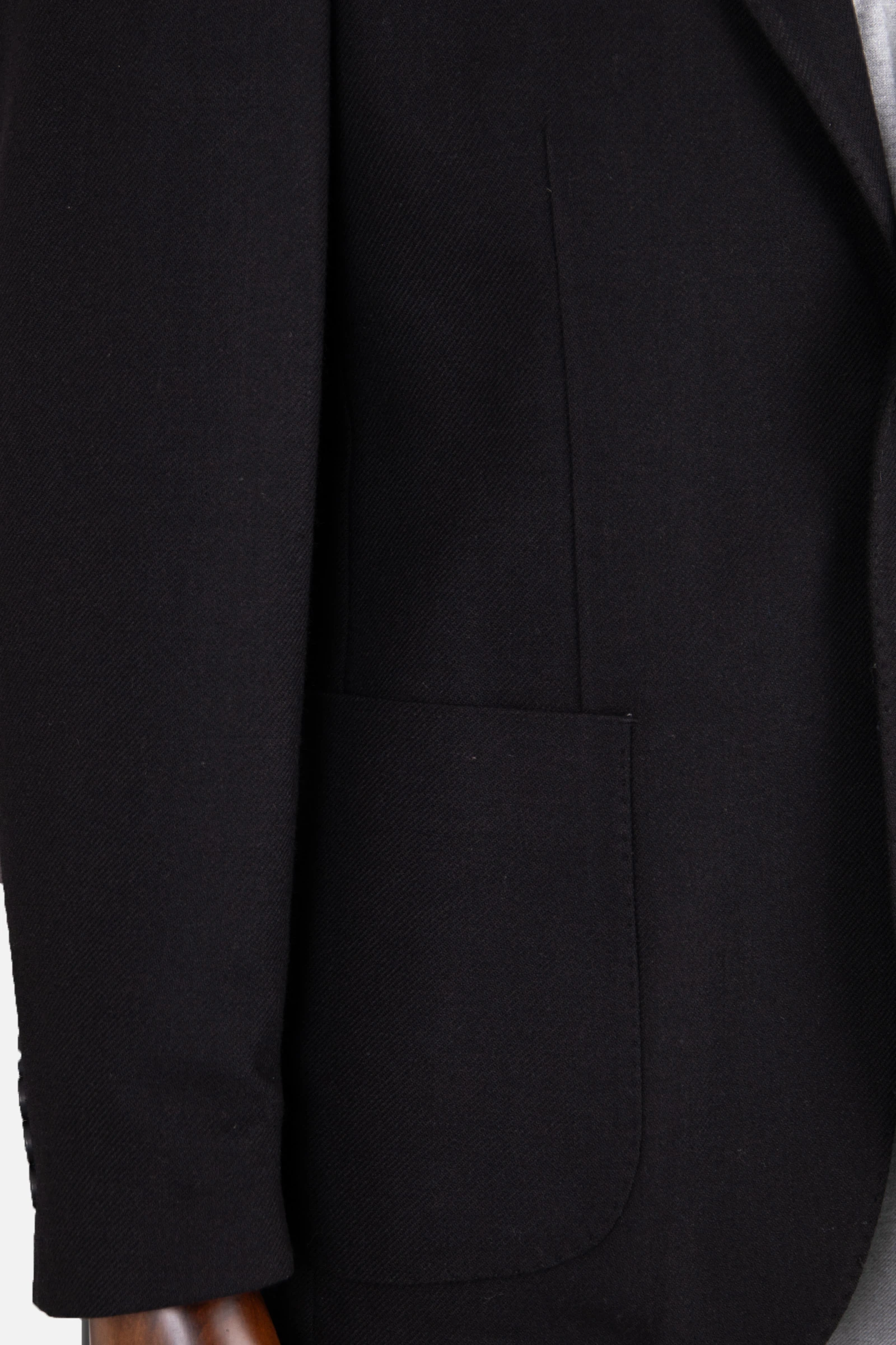 Casual Yün Ceket - Siyah