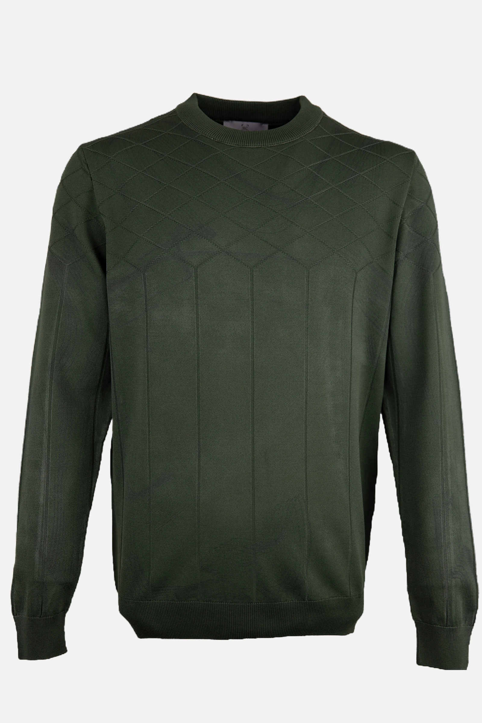 Bisiklet Yaka Triko I Kazak - Haki