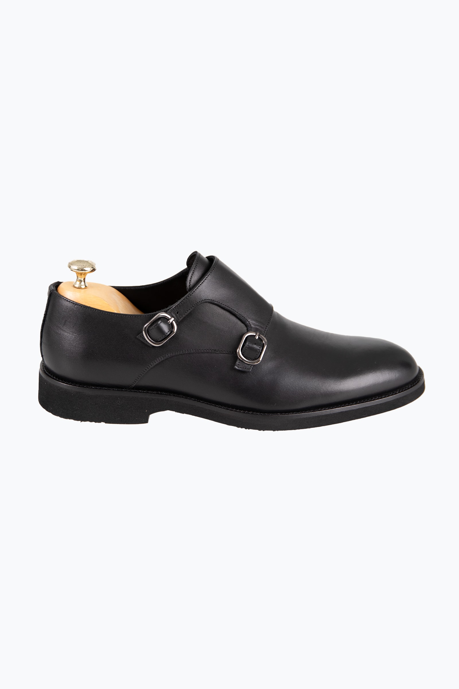 Loafer Tokalı Ayakkabı - Siyah