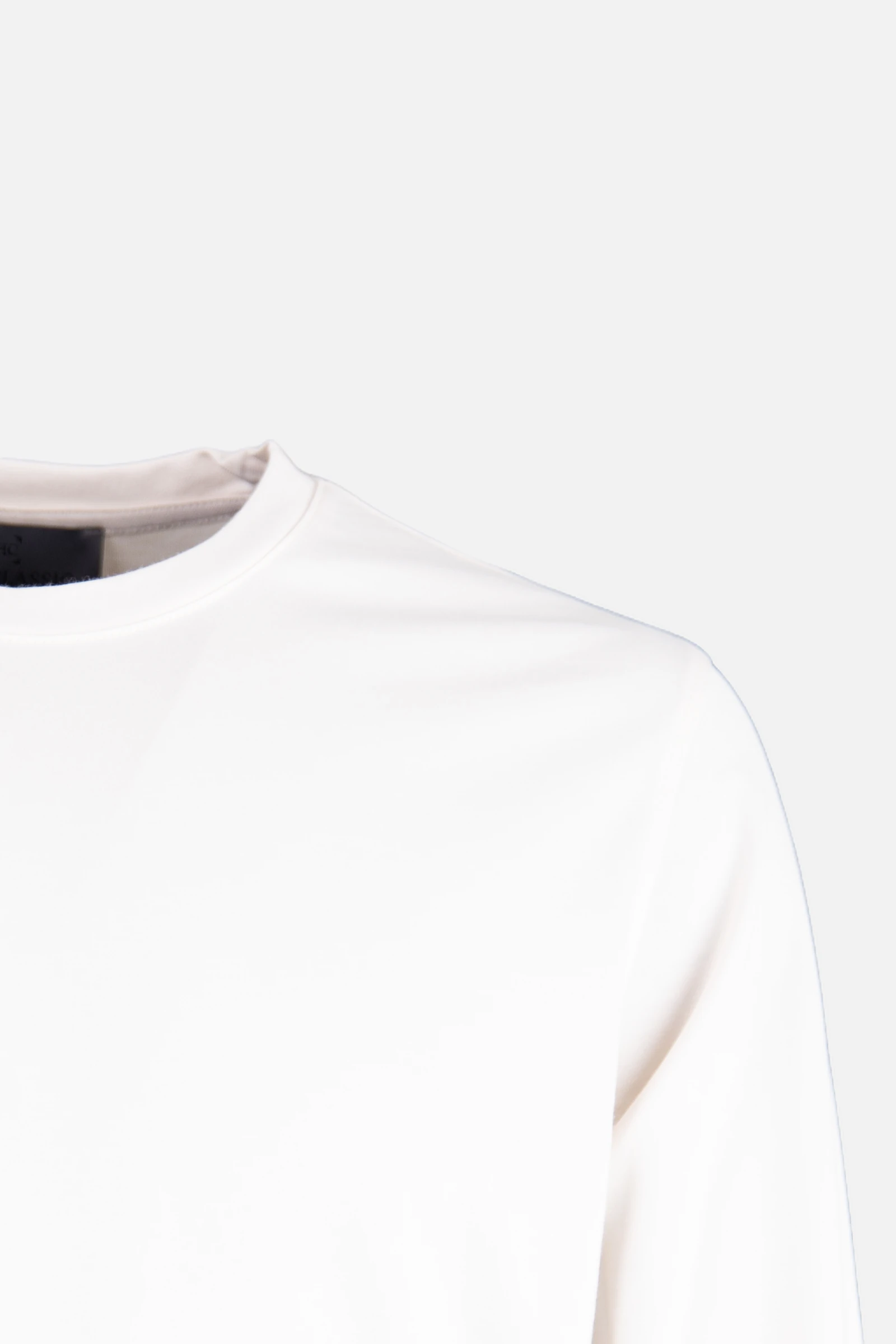 Bisiklet Yaka Sweatshirt - Bej