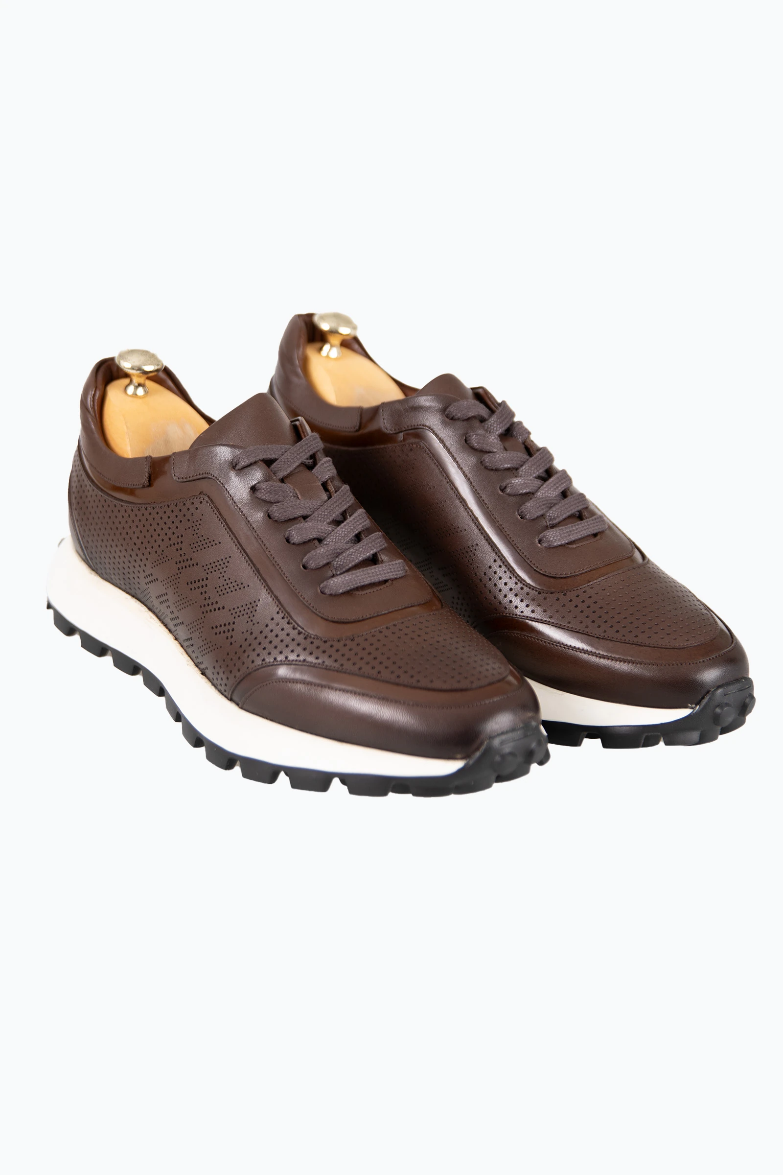 Erkek Bağcıklı Casual Ayakkabı - Kahverengi