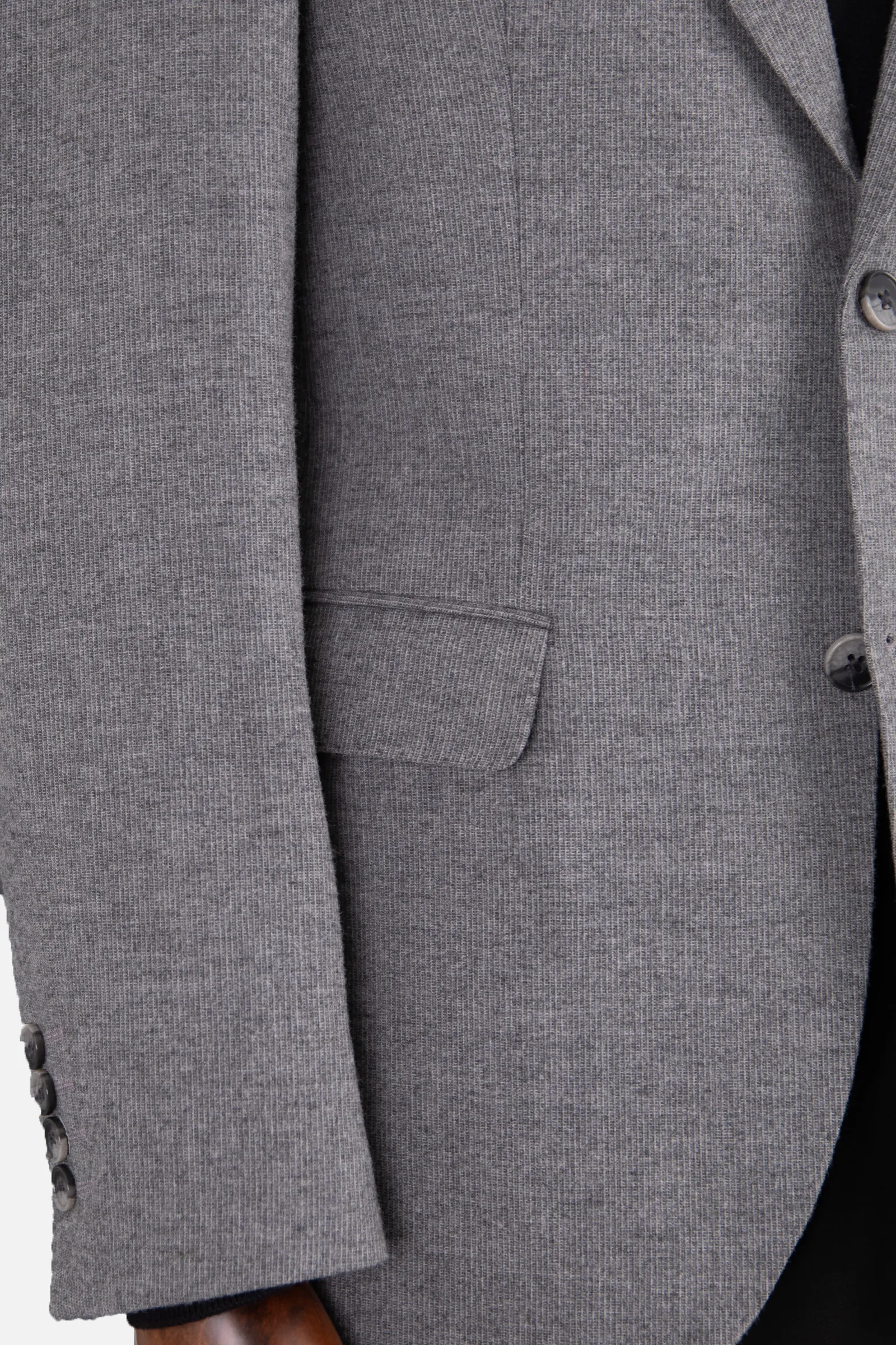 Casual Yün Ceket - Gri