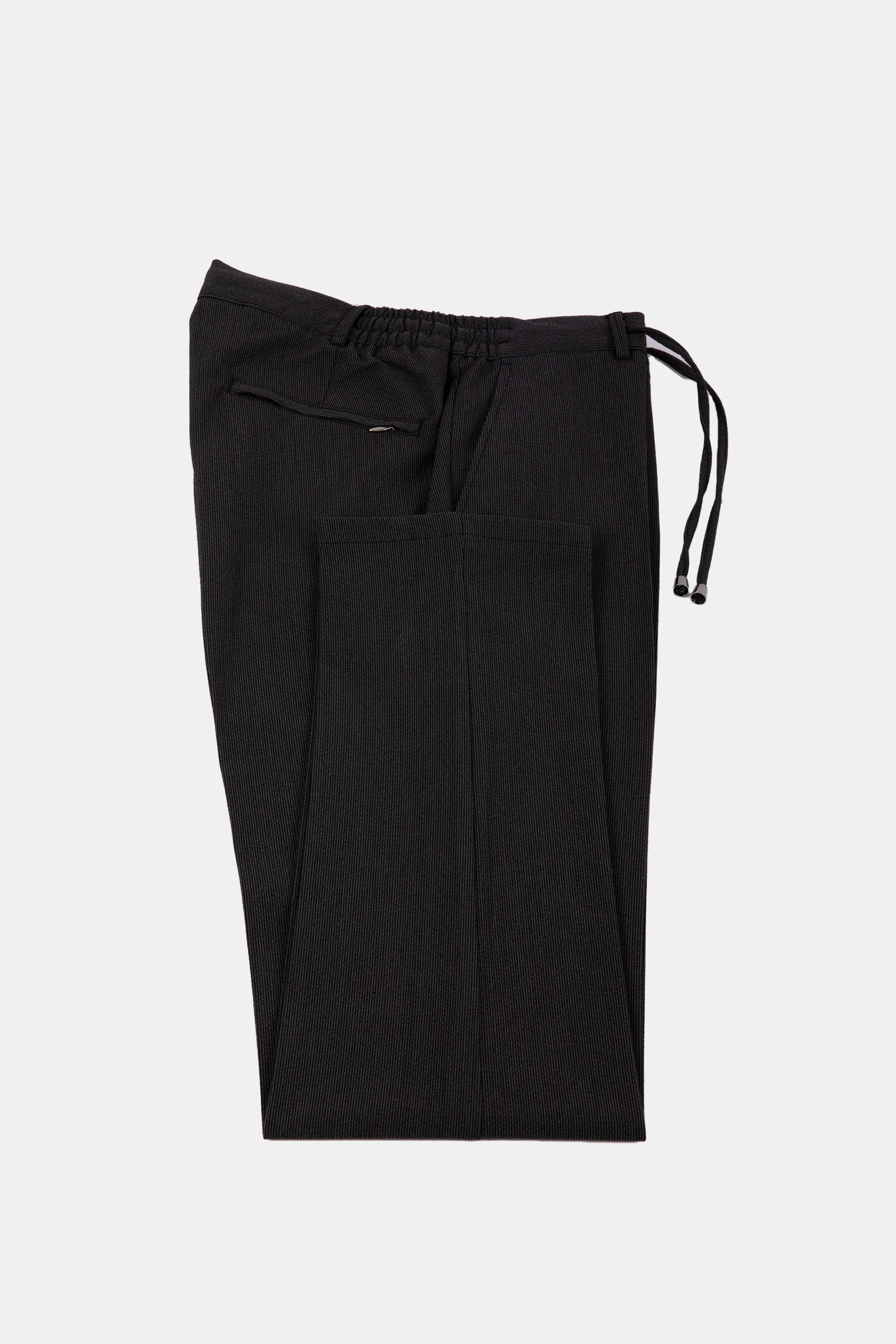 Erkek Jogger Bağcıklı Pantolon - Siyah