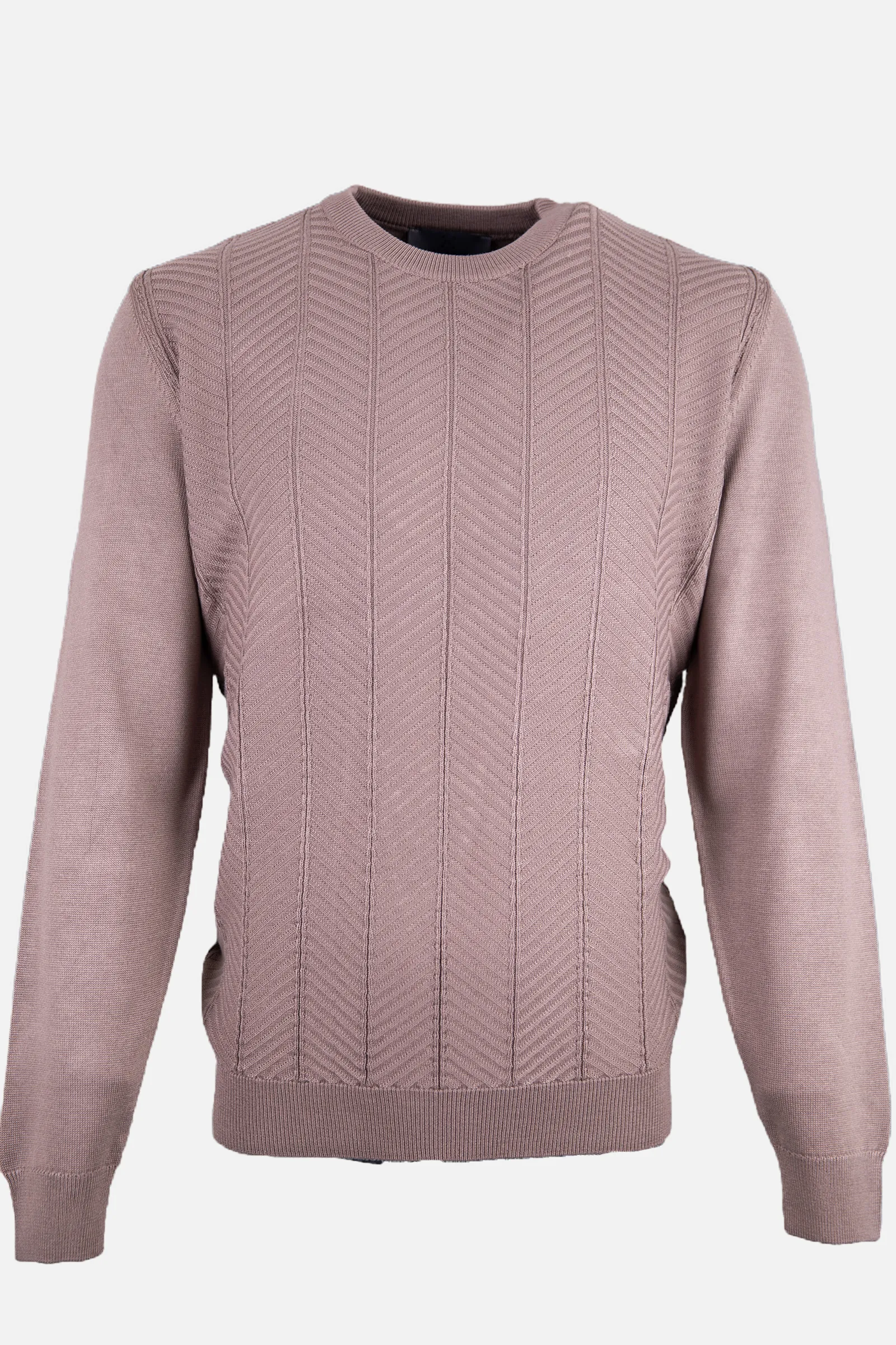 Bisiklet Yaka Triko I Kazak - Vizon