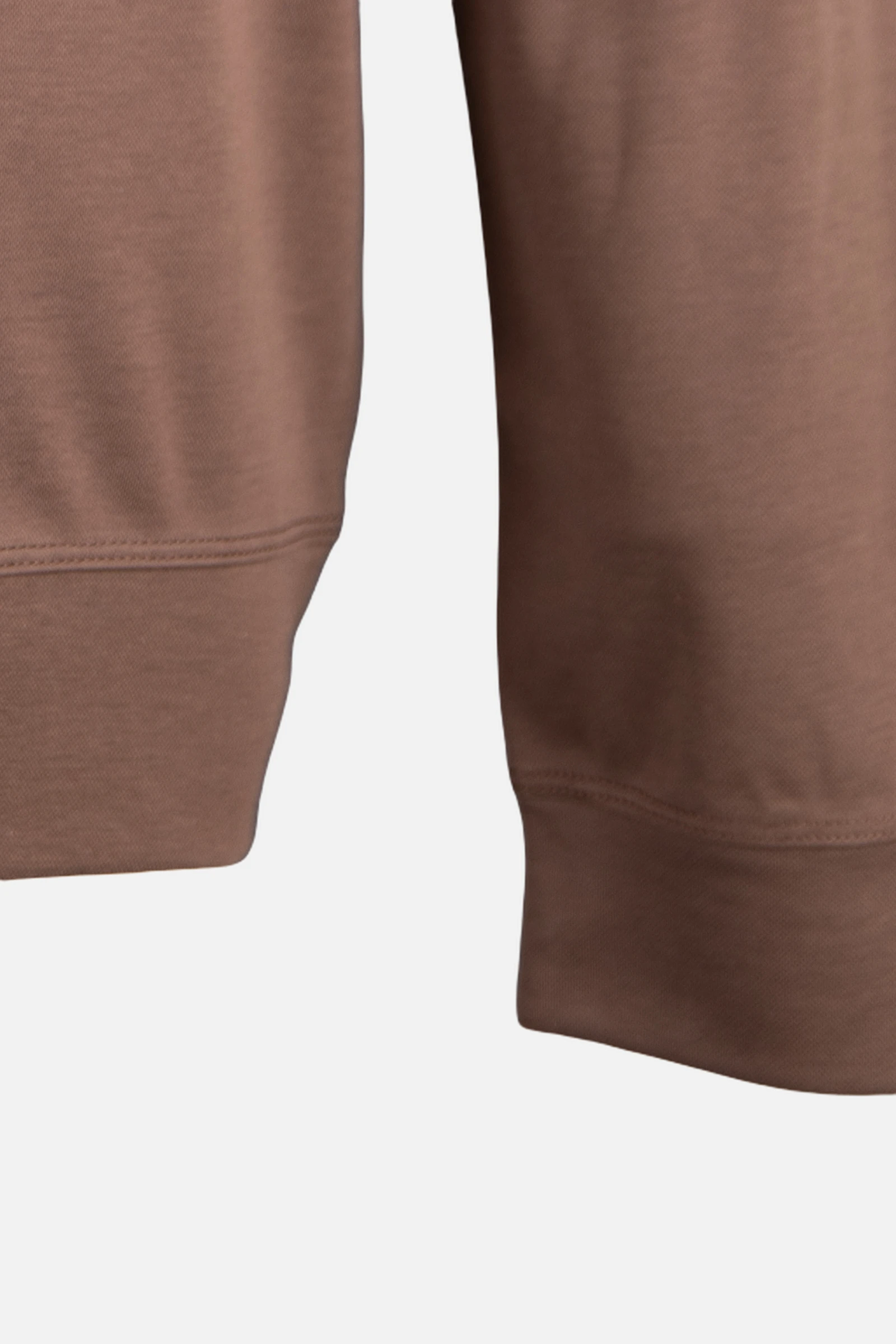 Bisiklet Yaka Sweatshirt - Kahverengi