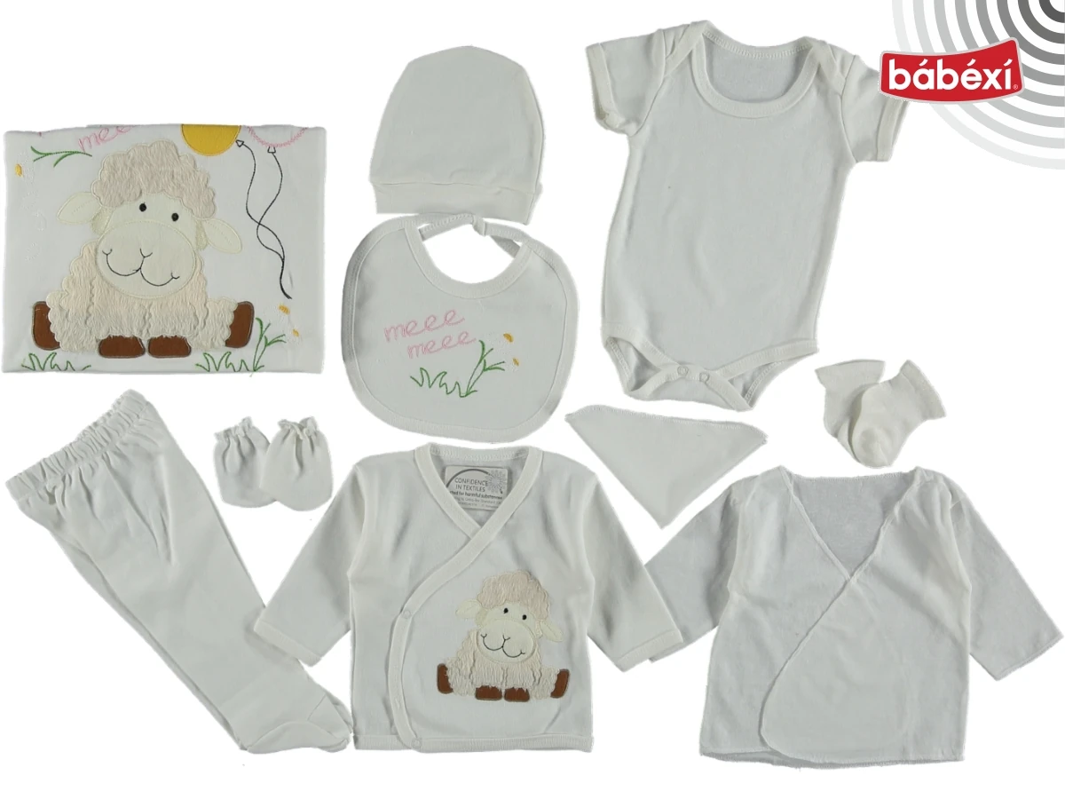 Misimosibaby 10 Lu Bebek Zıbın Kuzu Desenli