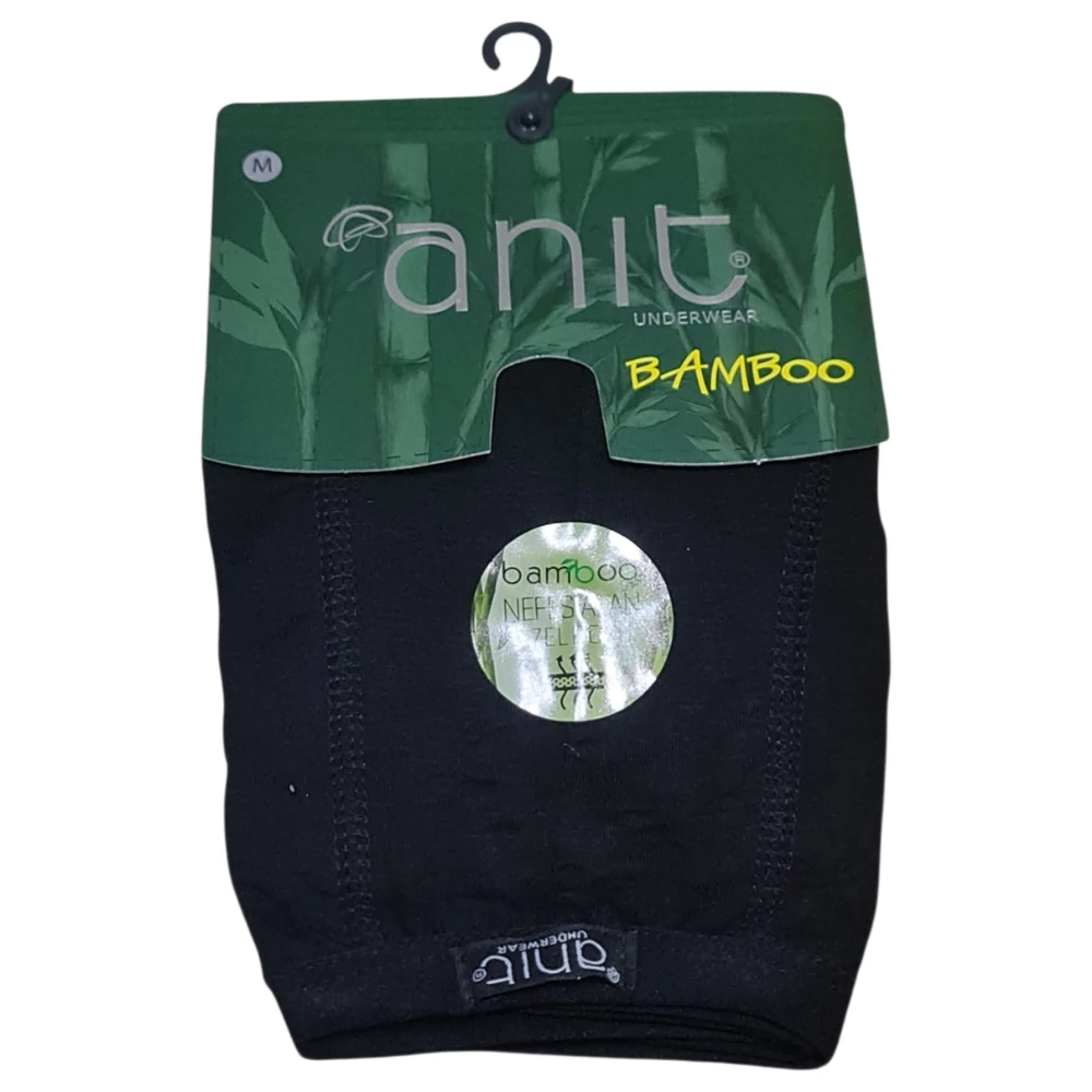 Anıt 1273 Erkek Boxer Bambu 3 Adet Siyah