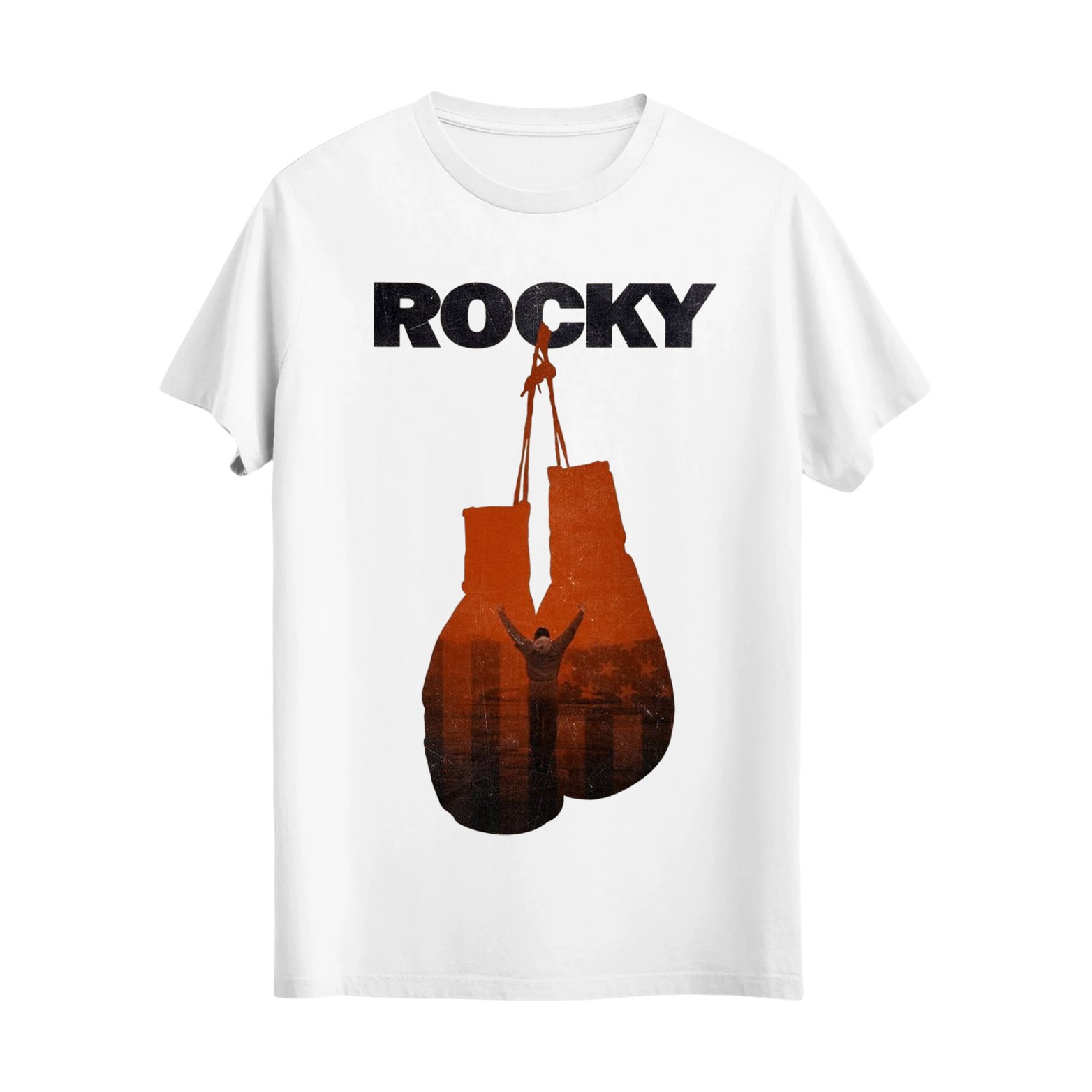 0024: Rocky Baskılı Tshirt. 