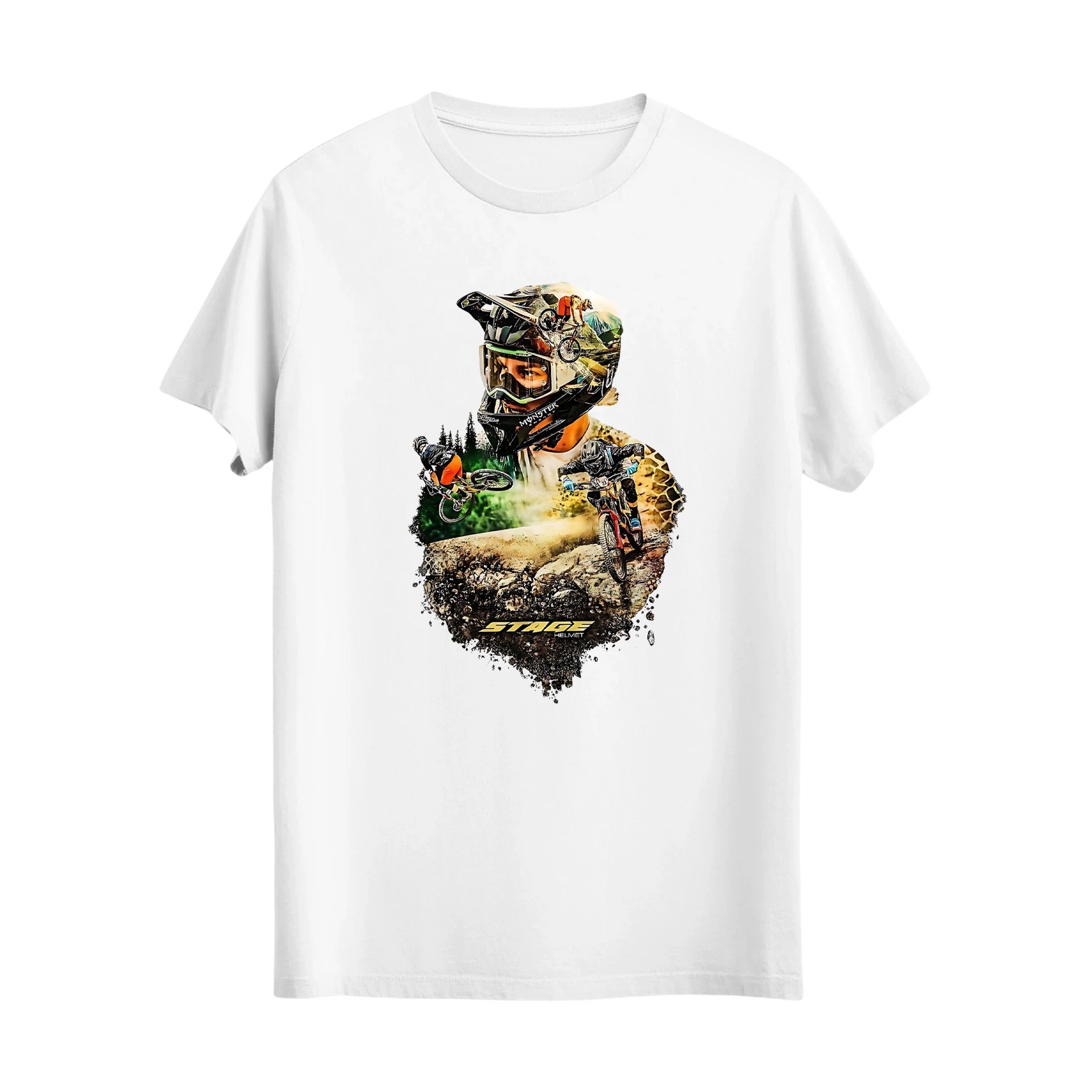 0026: Moto_Race Baskılı Tshirt. 
