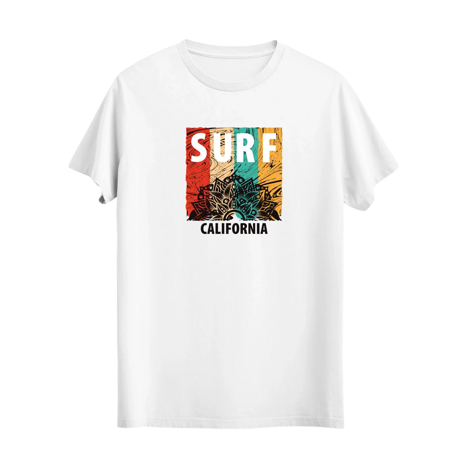 0032: Calıfornıa Baskılı Tshirt. 