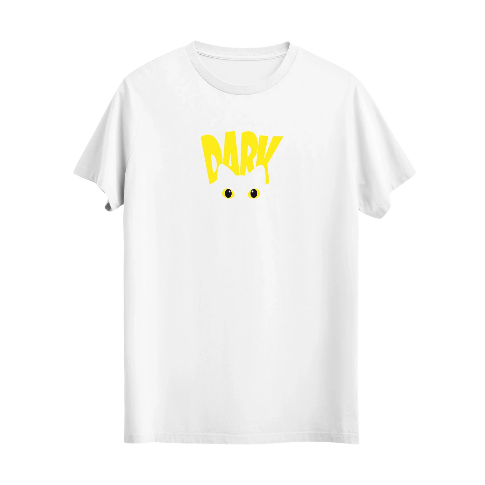 0050: Dark_kedi Baskılı Tshirt. 