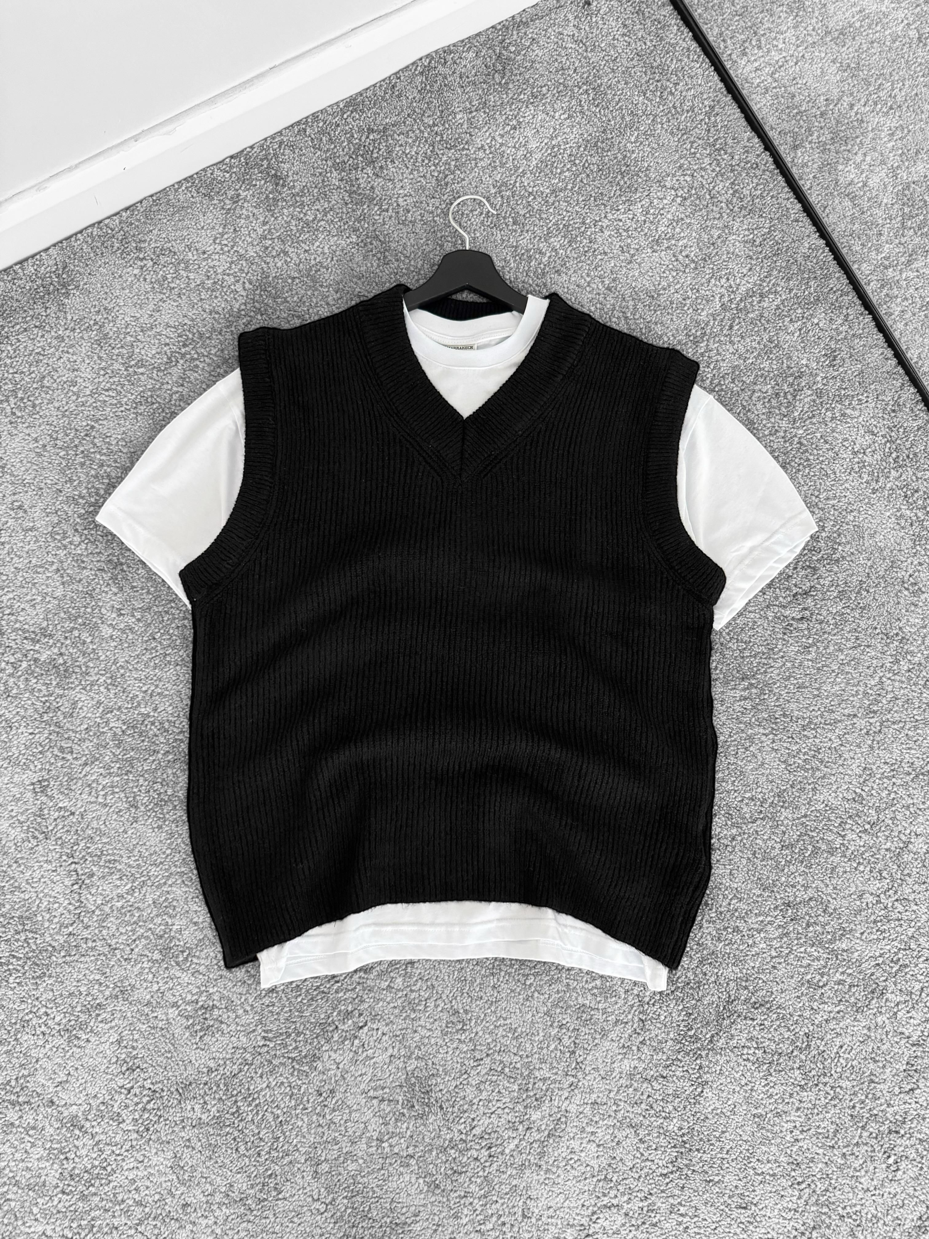 Oversize Triko Süveter (VV171)