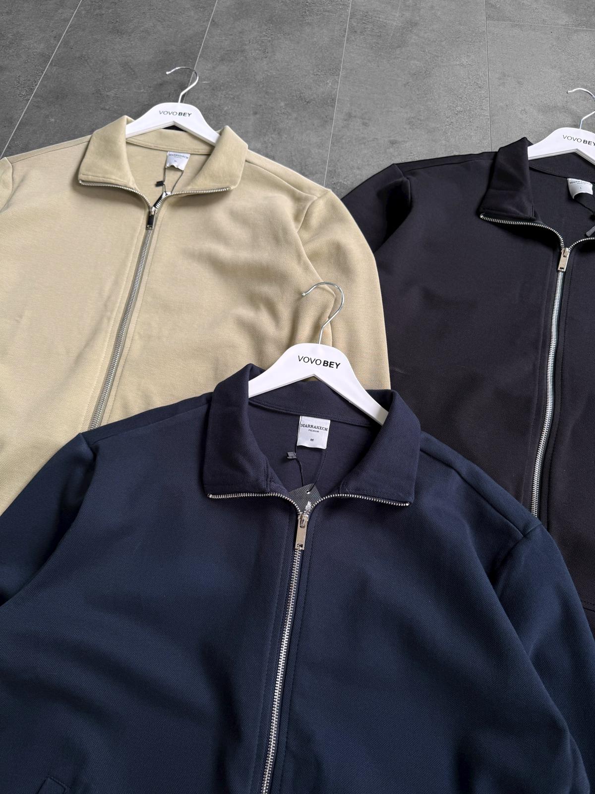 Standart Kalıp Fermuarlı Ceket (VV420)